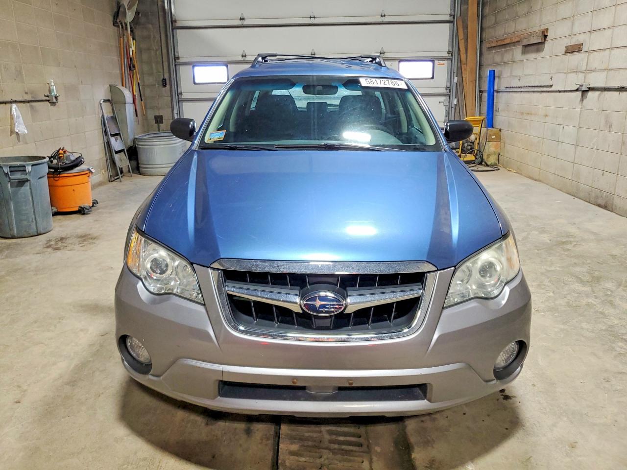 2008 Subaru Outback 2.5i Blue vin: 4S4BP61C387361091