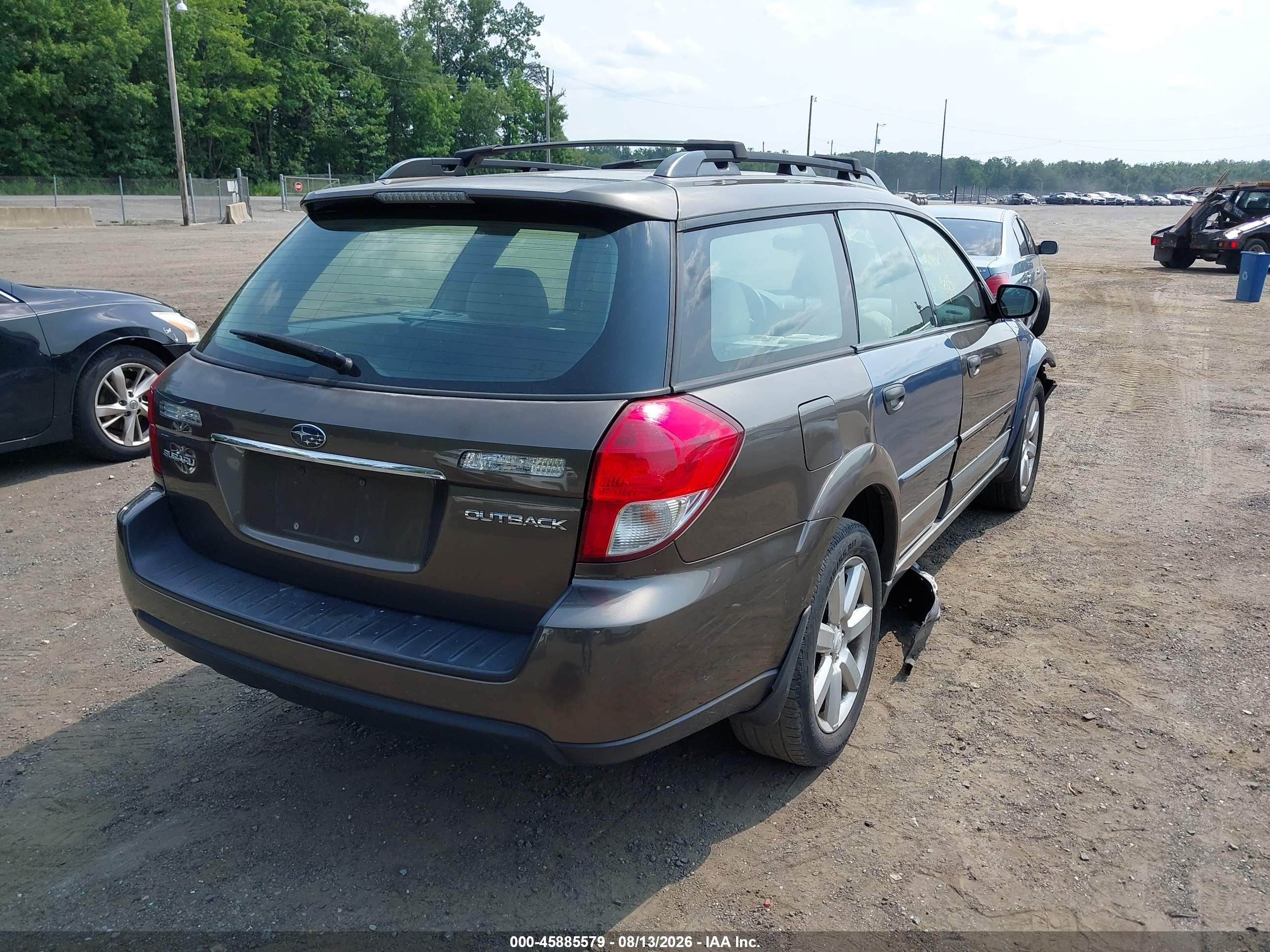 2008 Subaru Outback 2.5i/2.5i L.l. Bean Edition Синий vin: 4S4BP61C387365965