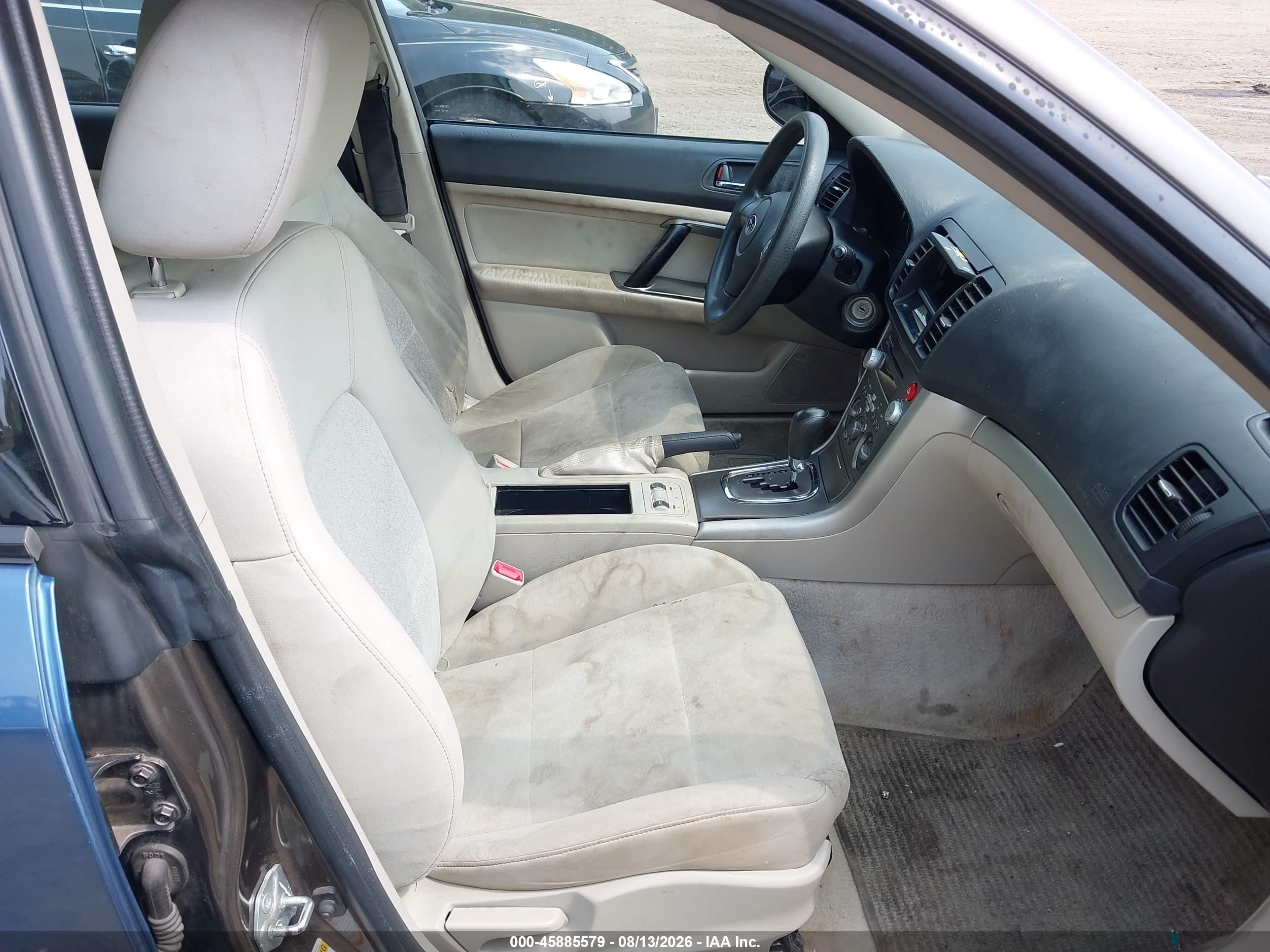 2008 Subaru Outback 2.5i/2.5i L.l. Bean Edition Синий vin: 4S4BP61C387365965