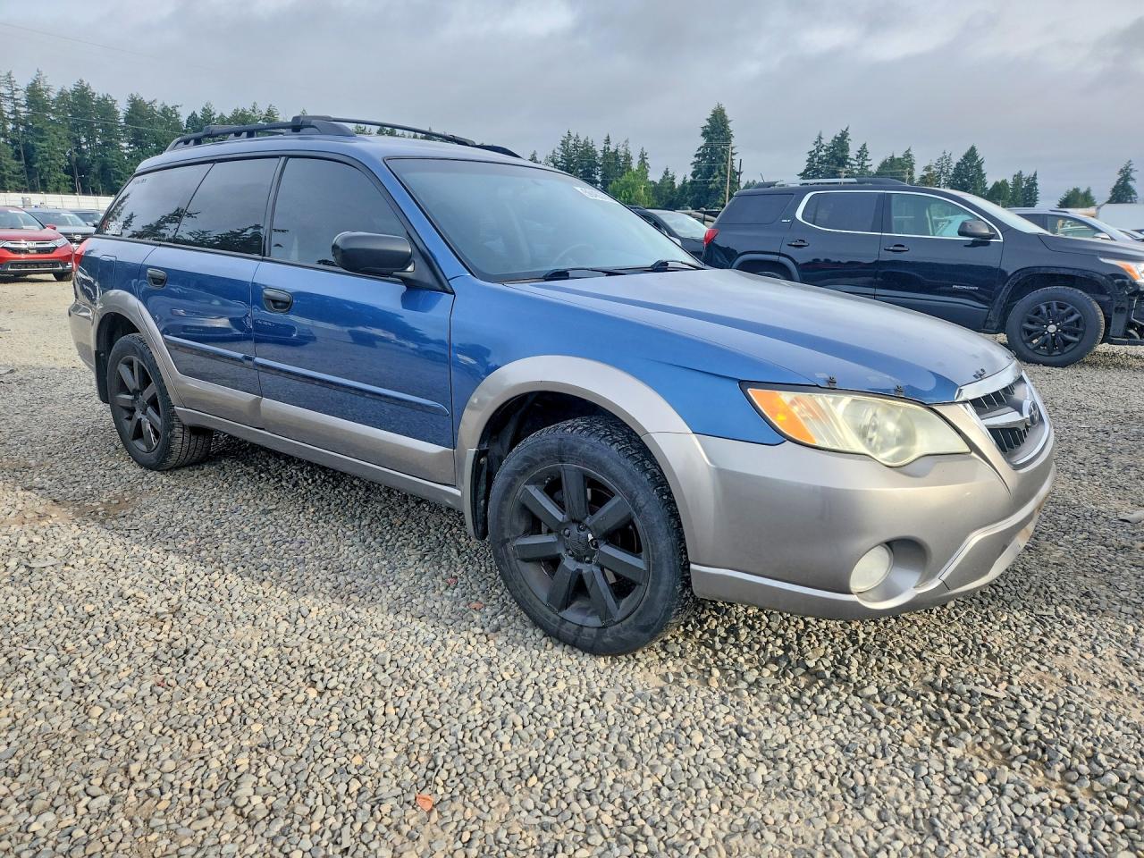 2009 Subaru Outback Blue vin: 4S4BP61C397318176