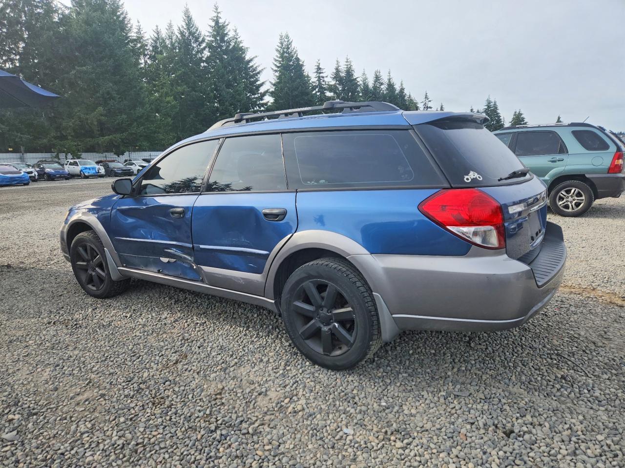 2009 Subaru Outback Blue vin: 4S4BP61C397318176