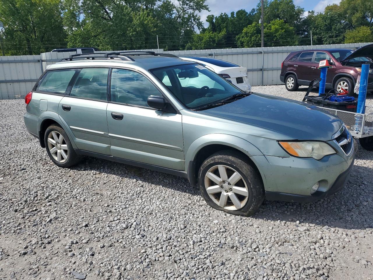 2009 Subaru Outback 2.5i Gray vin: 4S4BP61C397318923