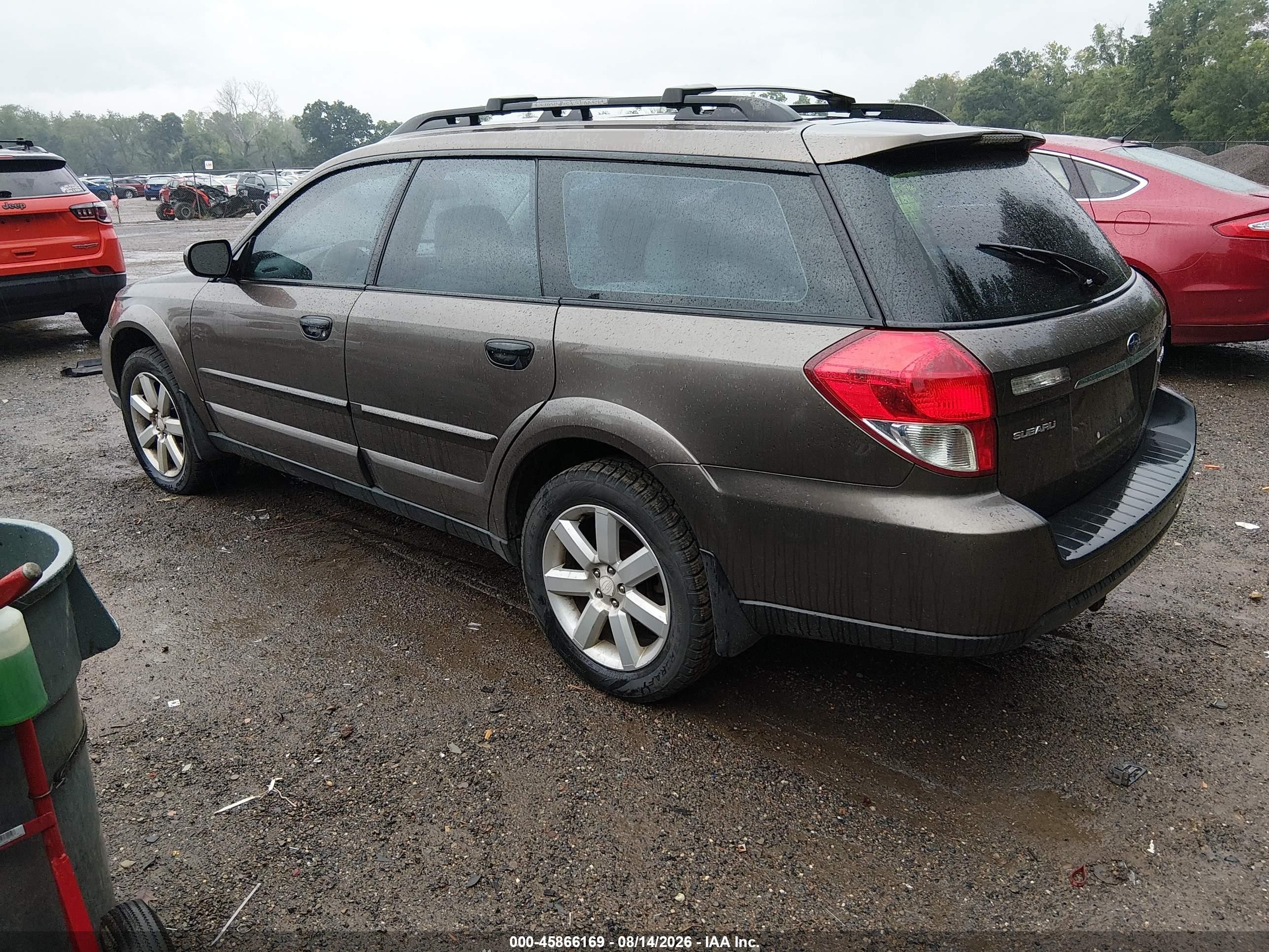 2009 Subaru Outback 2.5i Gold vin: 4S4BP61C397325273