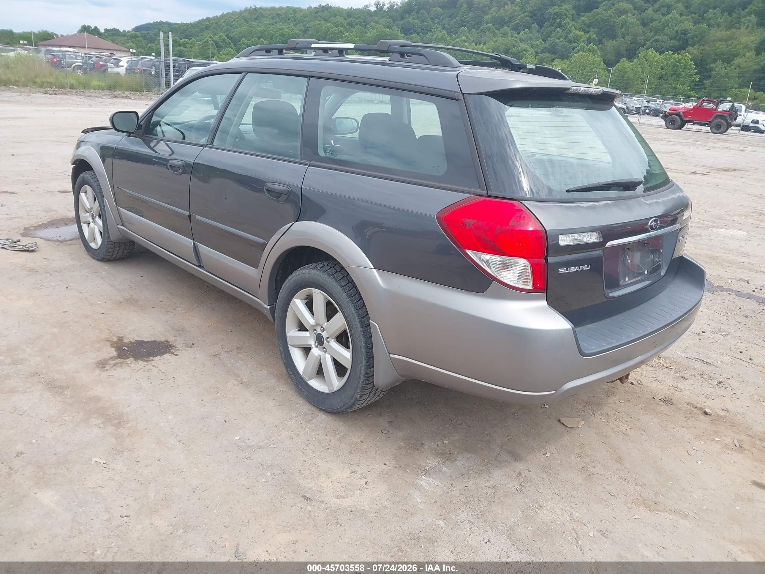 2009 Subaru Outback 2.5i Gray vin: 4S4BP61C397337729