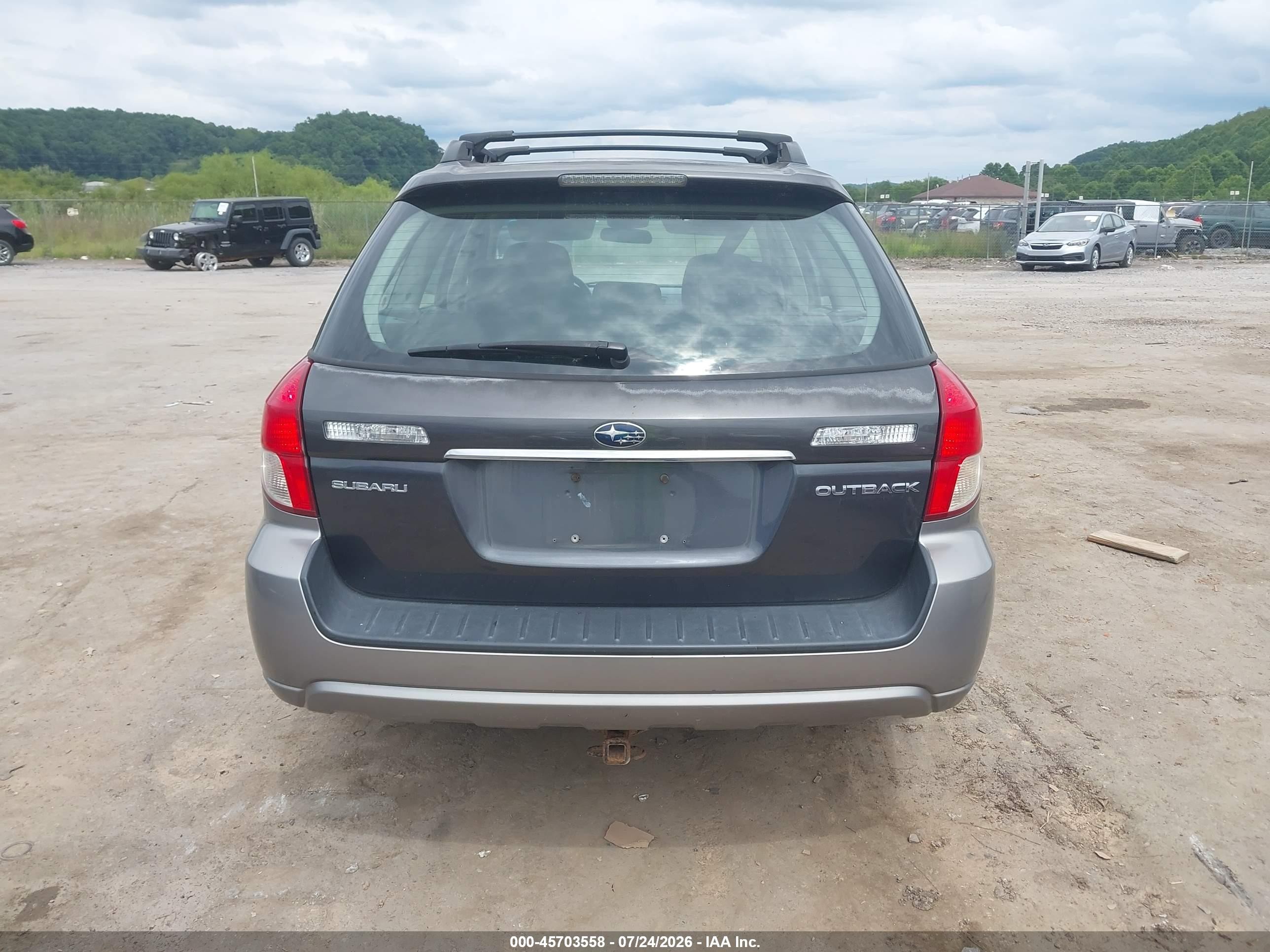 2009 Subaru Outback 2.5i Gray vin: 4S4BP61C397337729