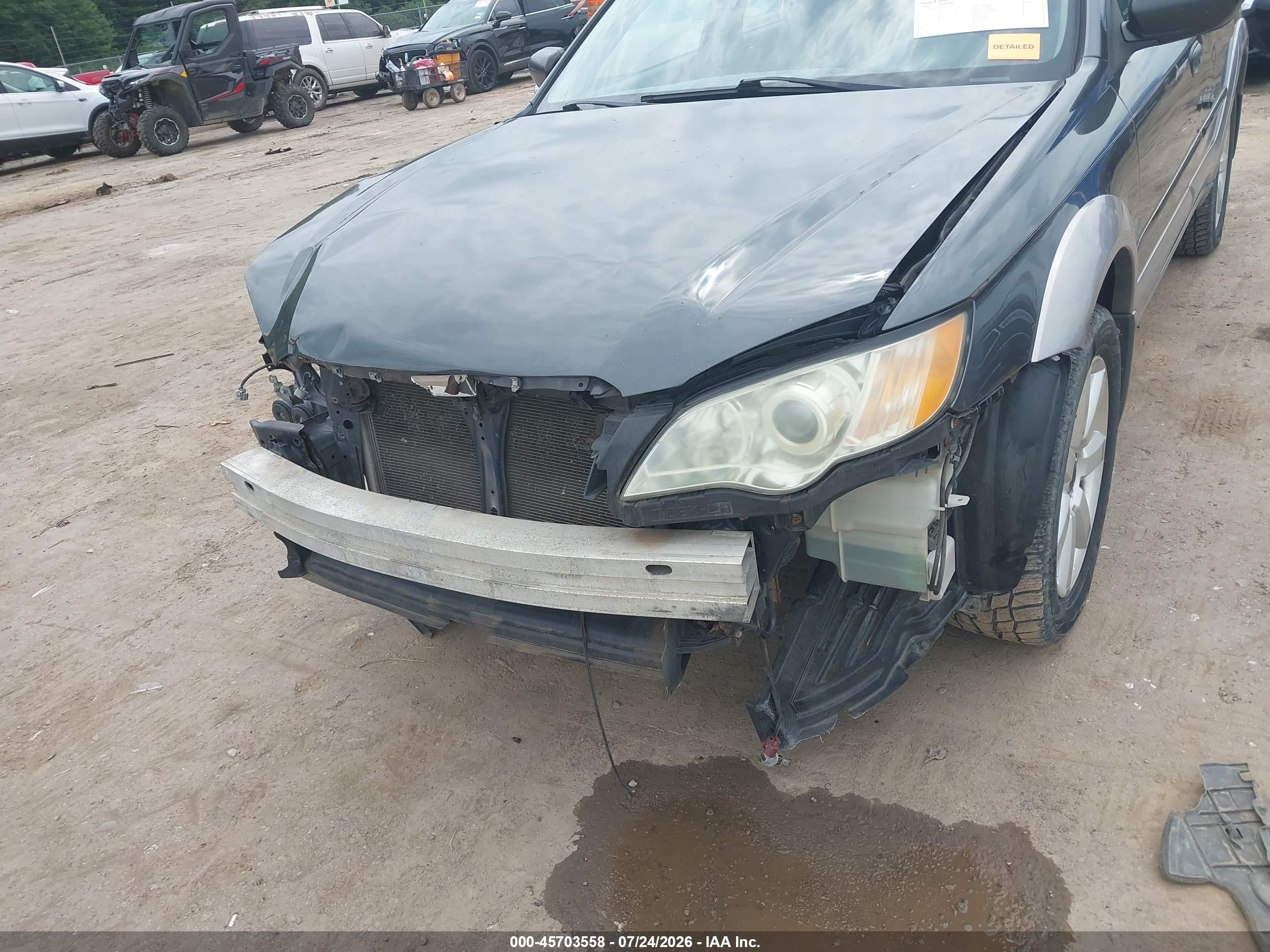 2009 Subaru Outback 2.5i Gray vin: 4S4BP61C397337729