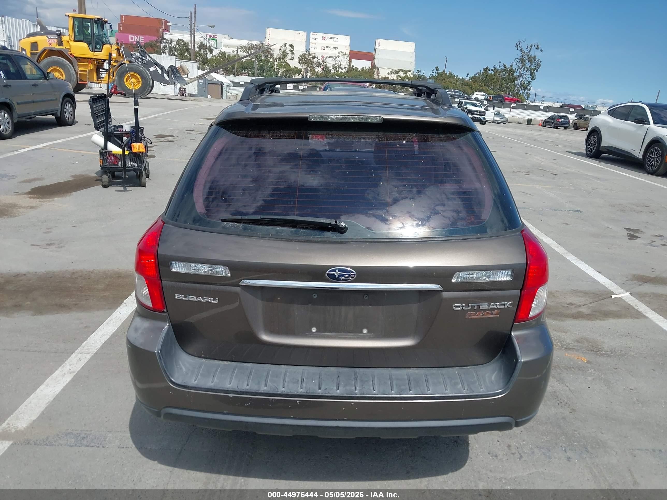2009 Subaru Outback 2.5i Brown vin: 4S4BP61C397341618