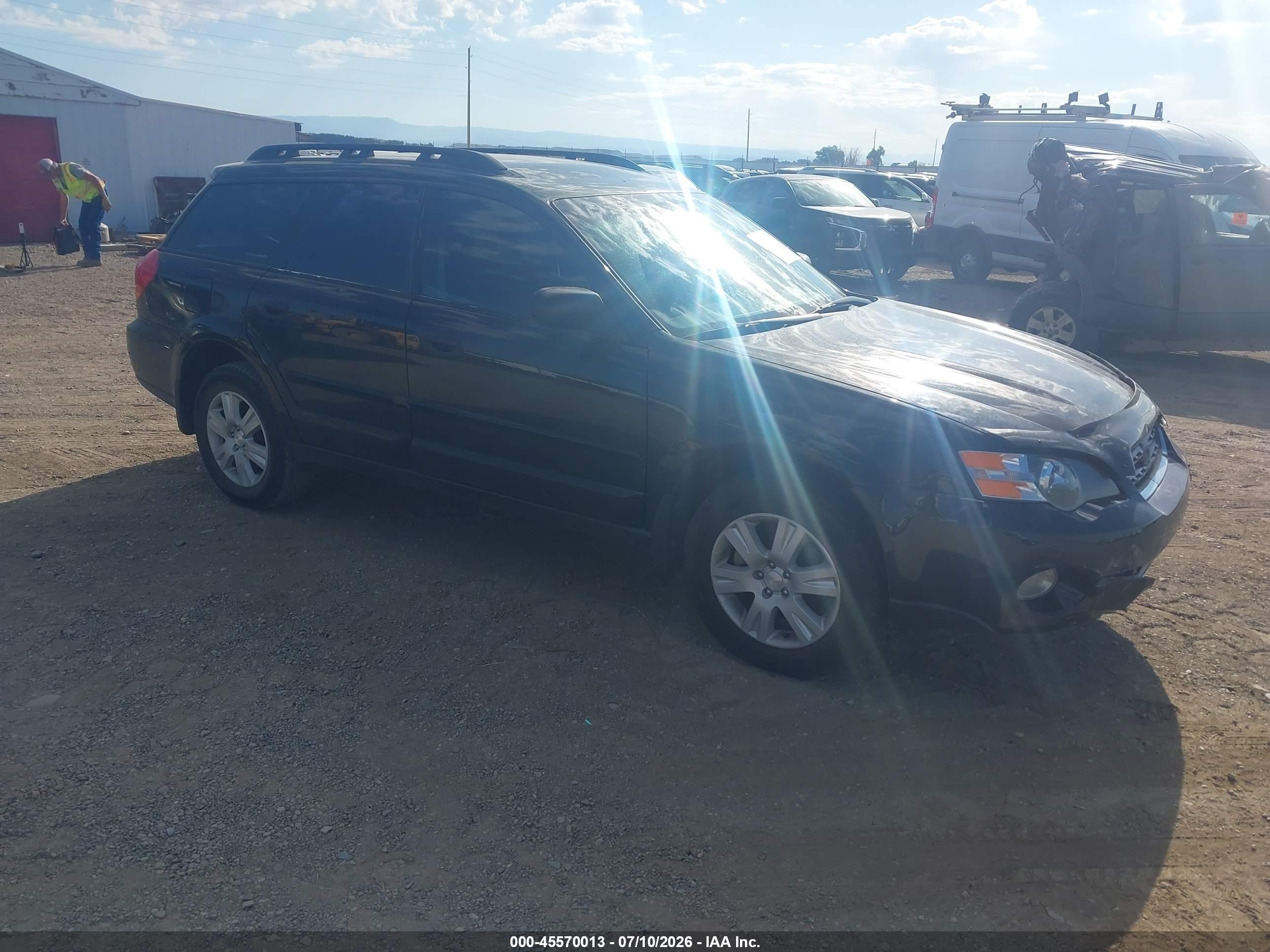 2005 Subaru Outback 2.5i Черный vin: 4S4BP61C457352976