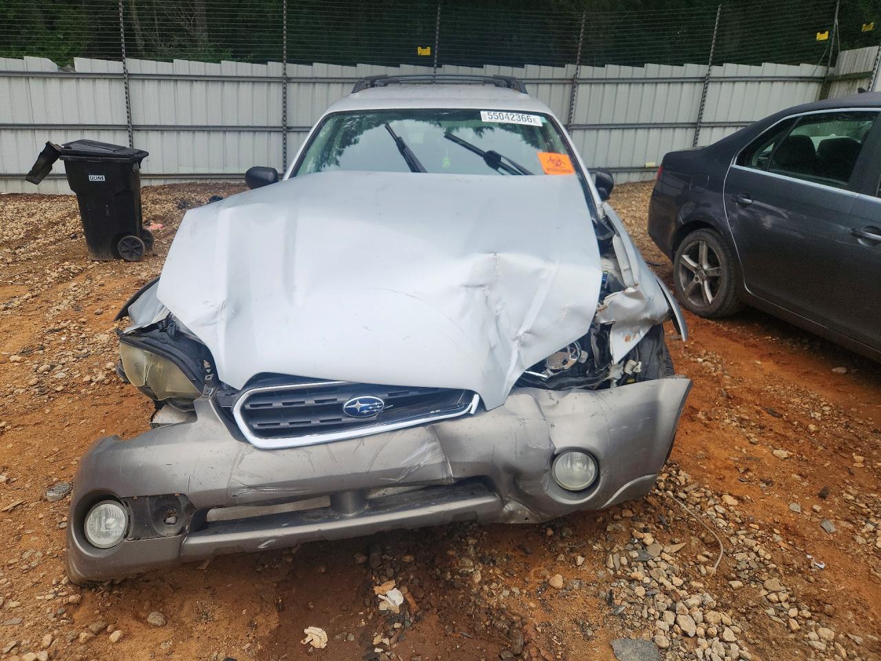 2006 Subaru Legacy Outback 2.5i Серебряный vin: 4S4BP61C467310826