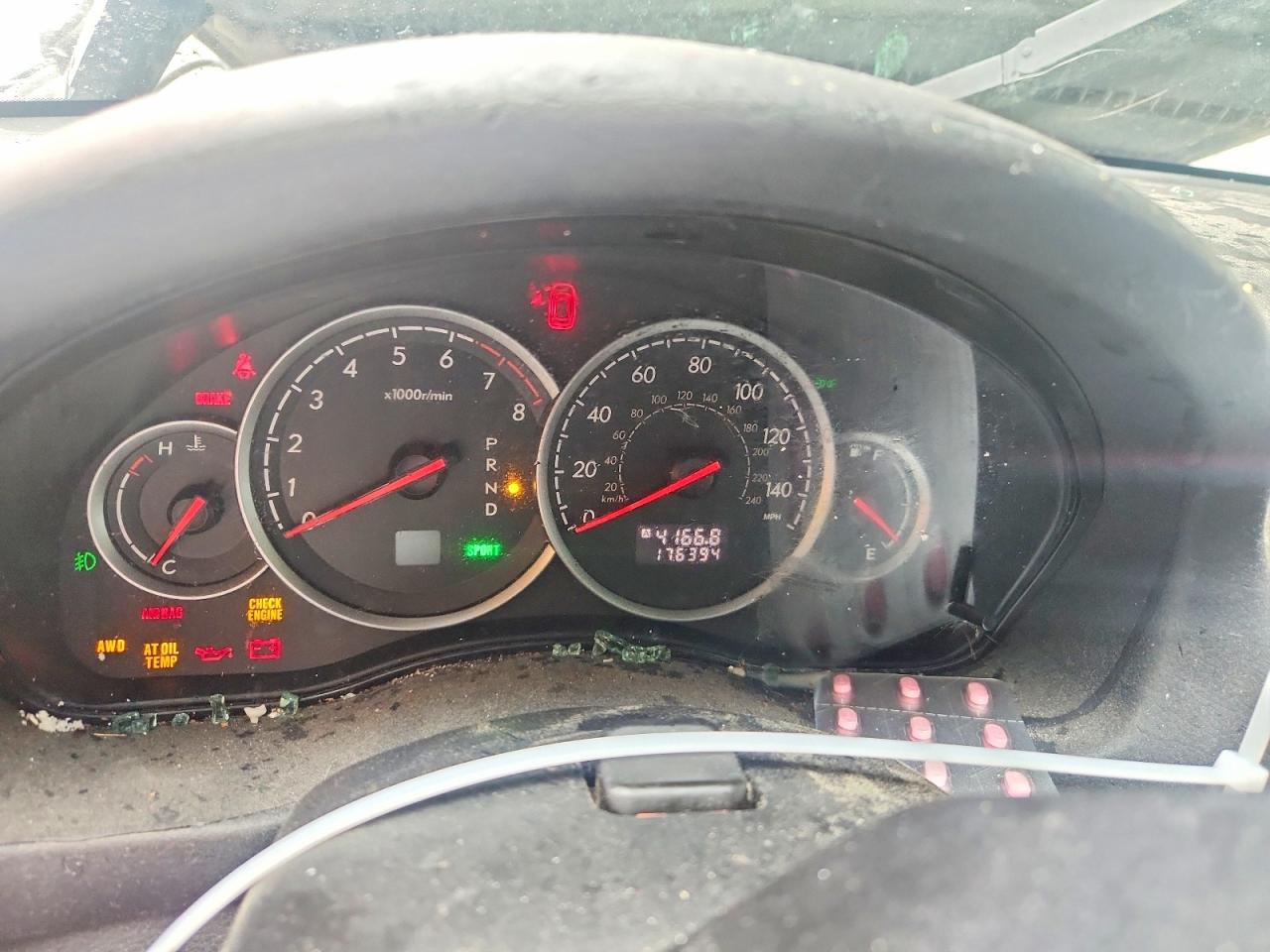 2006 Subaru Legacy Outback 2.5i Серебряный vin: 4S4BP61C467310826