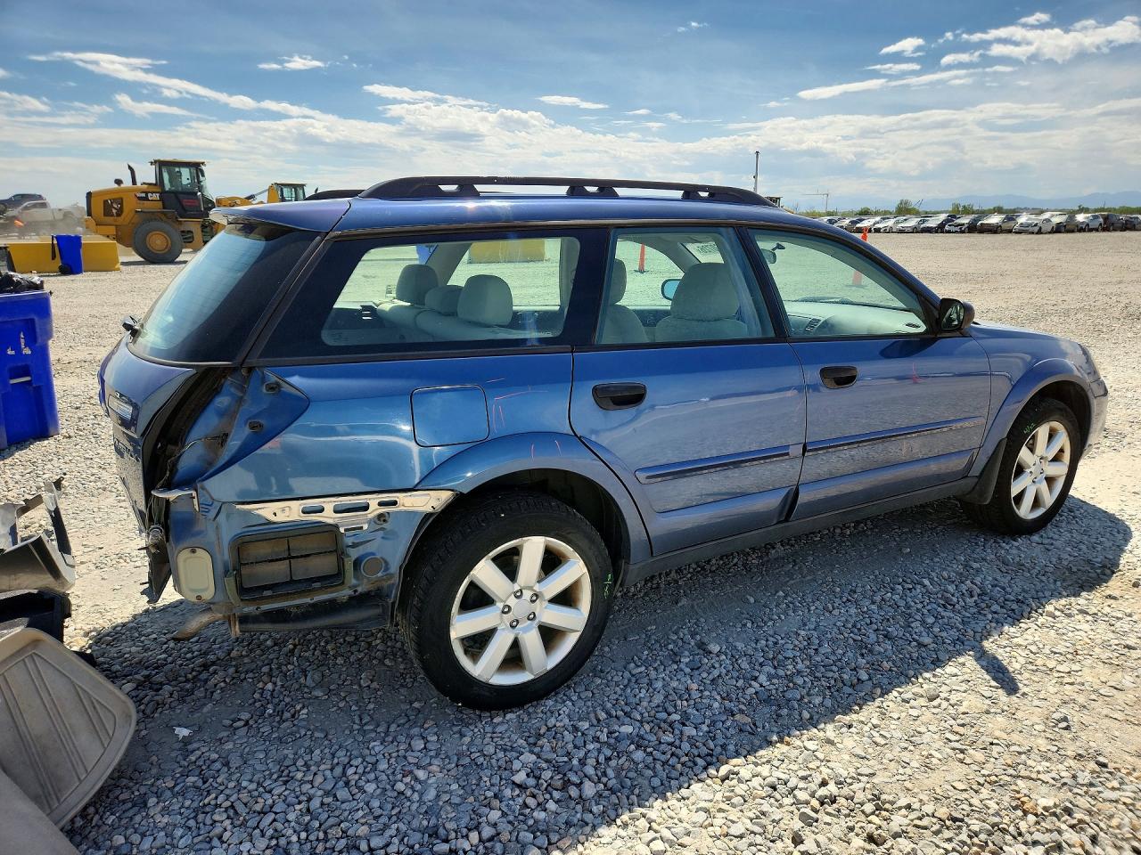2006 Subaru Legacy Outback 2.5i Blue vin: 4S4BP61C467319803