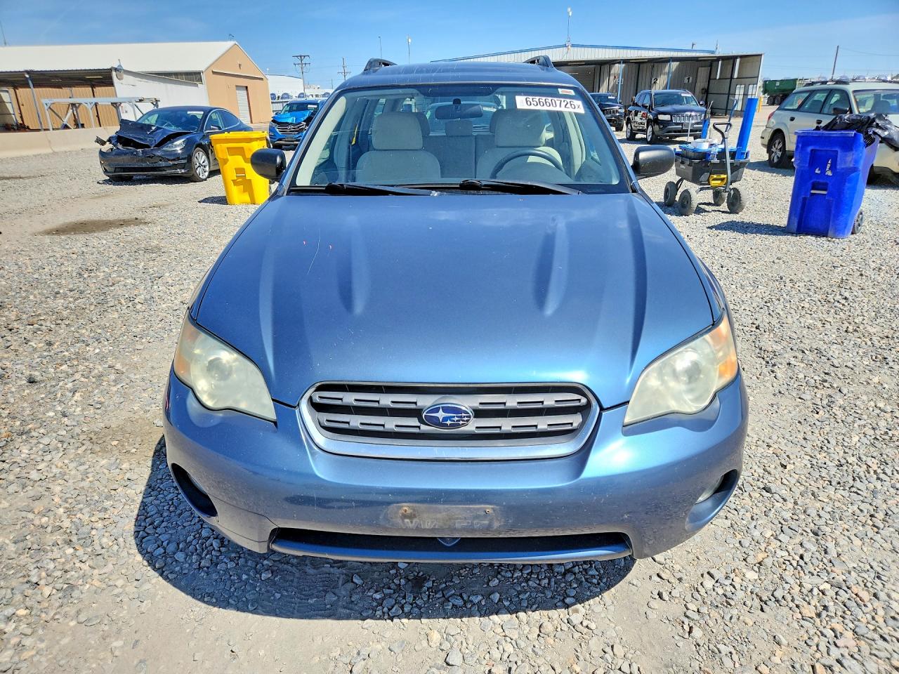 2006 Subaru Legacy Outback 2.5i Blue vin: 4S4BP61C467319803