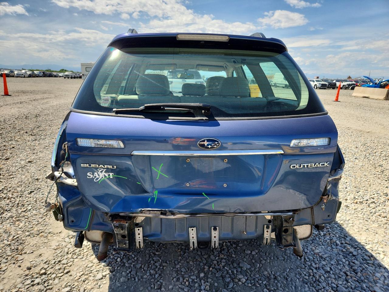2006 Subaru Legacy Outback 2.5i Blue vin: 4S4BP61C467319803
