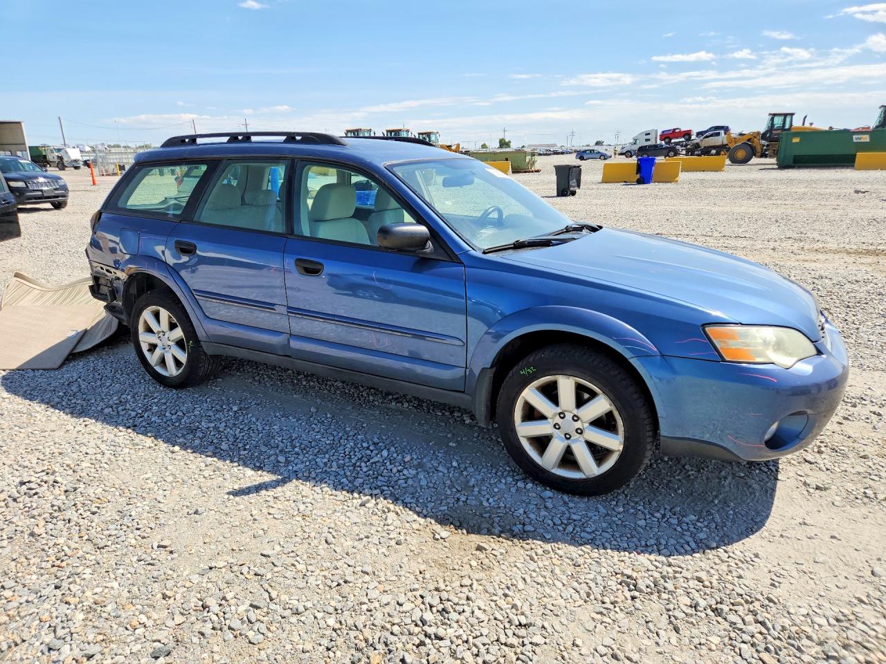 2006 Subaru Legacy Outback 2.5i Blue vin: 4S4BP61C467319803