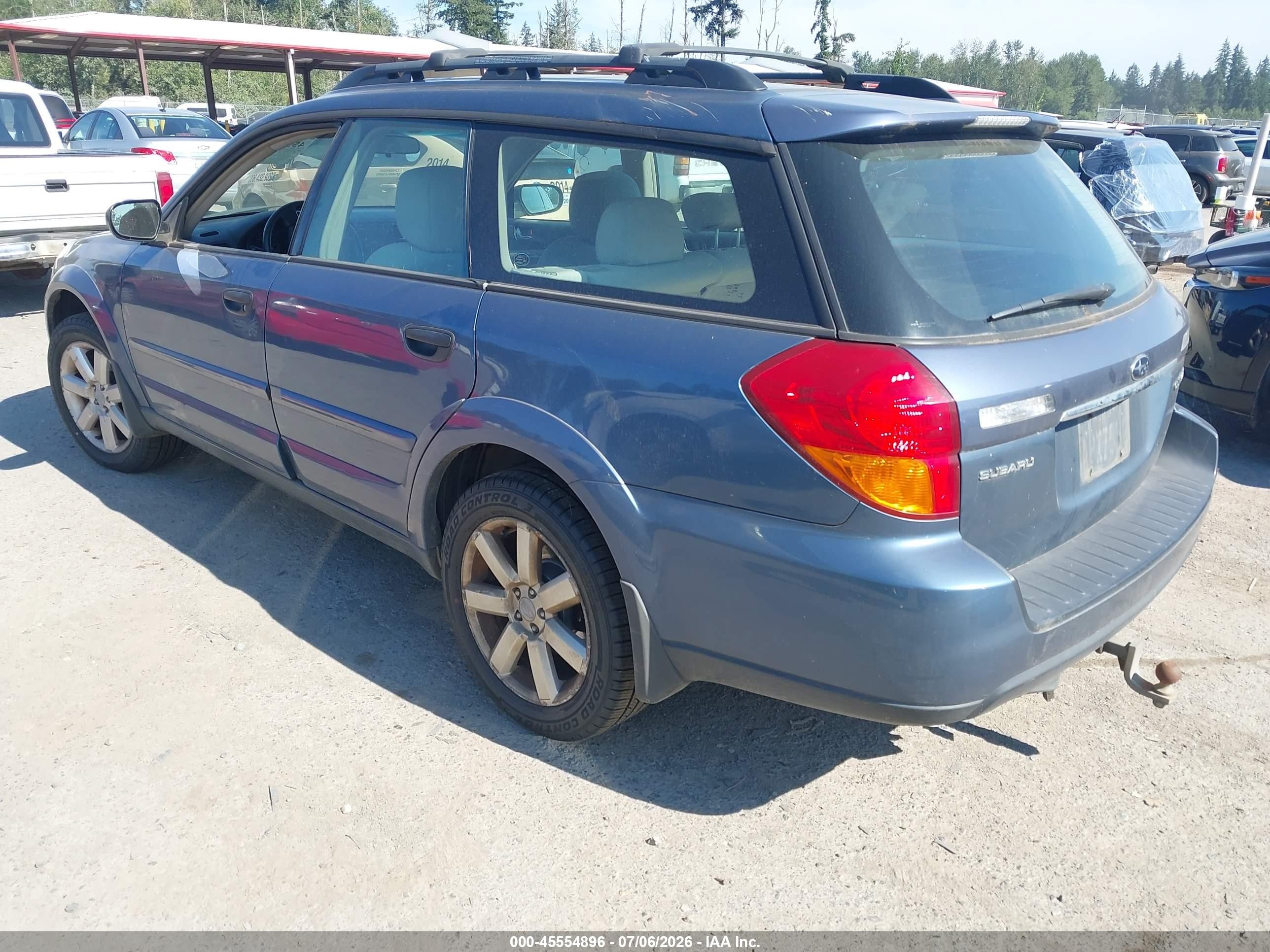 2006 Subaru Outback 2.5i Синий vin: 4S4BP61C467336665