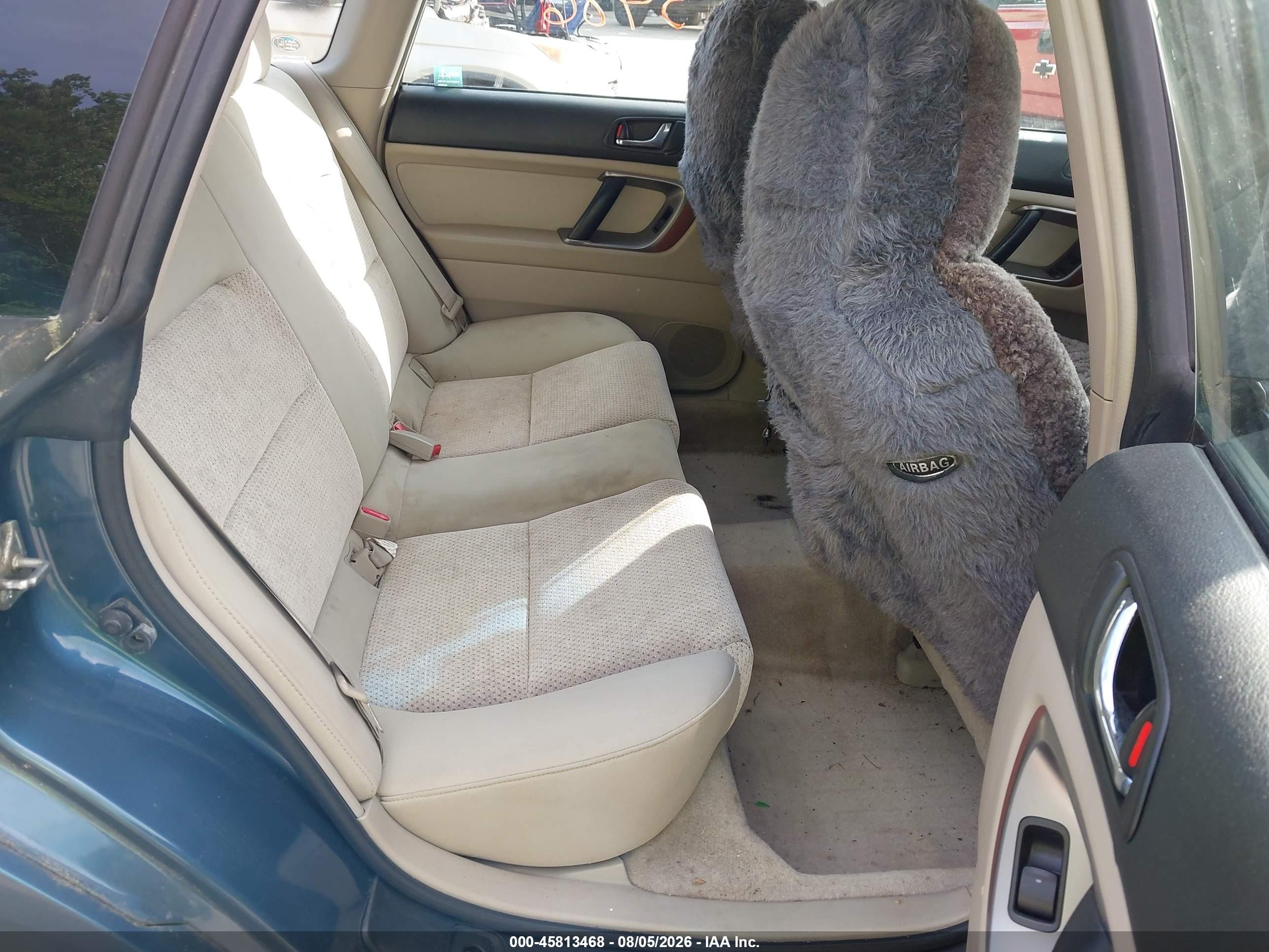2006 Subaru Outback 2.5i Blue vin: 4S4BP61C467340246