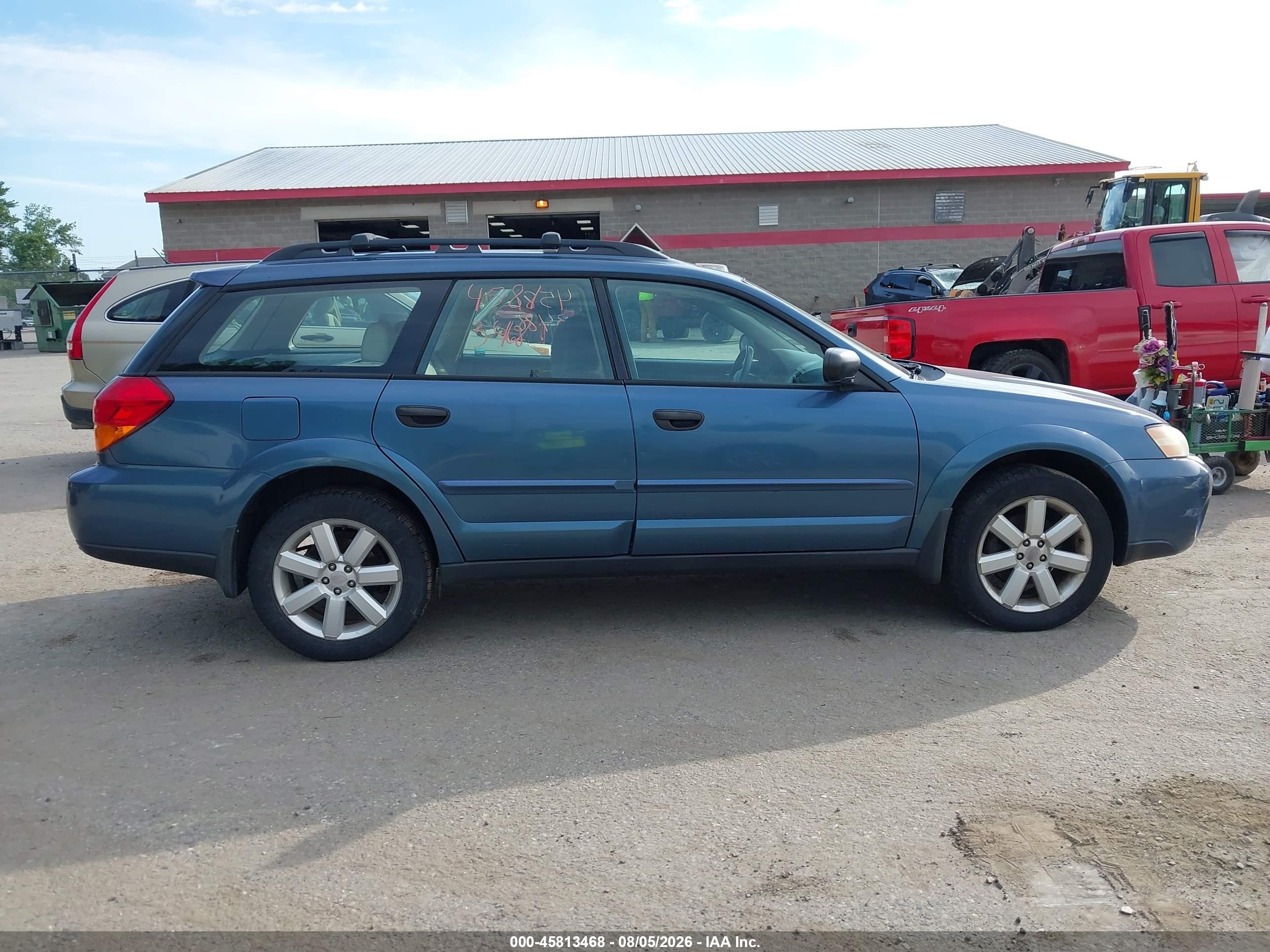 2006 Subaru Outback 2.5i Blue vin: 4S4BP61C467340246
