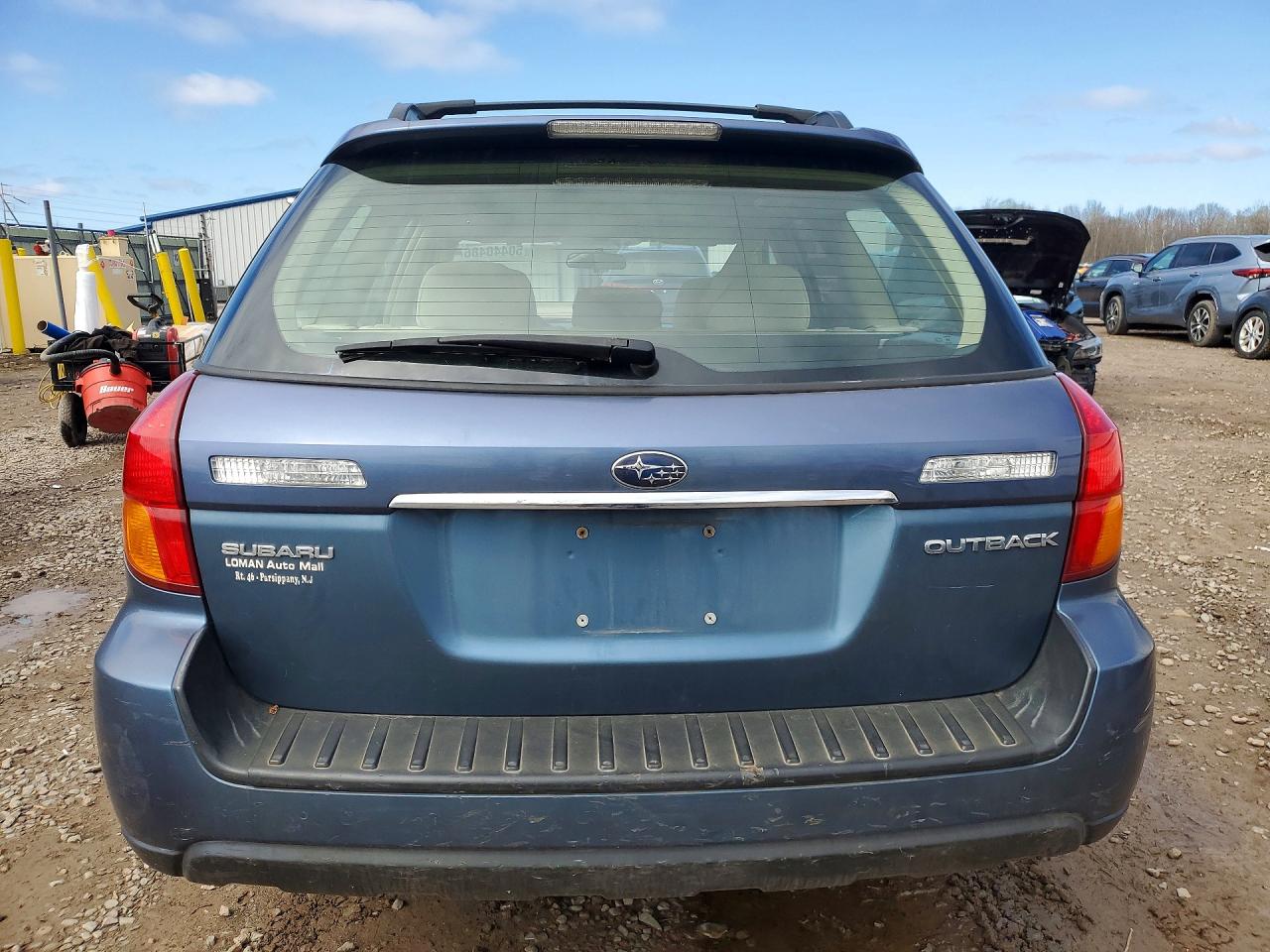 2006 Subaru Legacy Outback 2.5i Blue vin: 4S4BP61C467352879