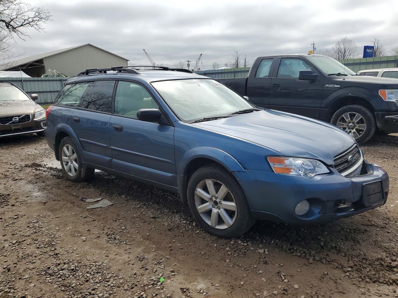 2006 Subaru Legacy Outback 2.5i Blue vin: 4S4BP61C467352879
