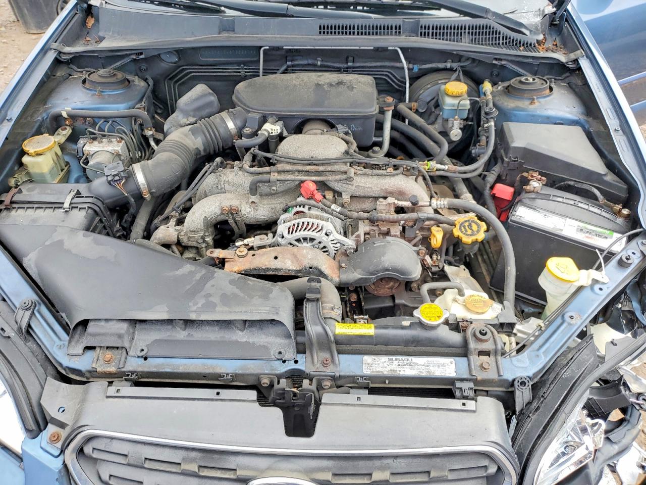 2006 Subaru Legacy Outback 2.5i Blue vin: 4S4BP61C467352879
