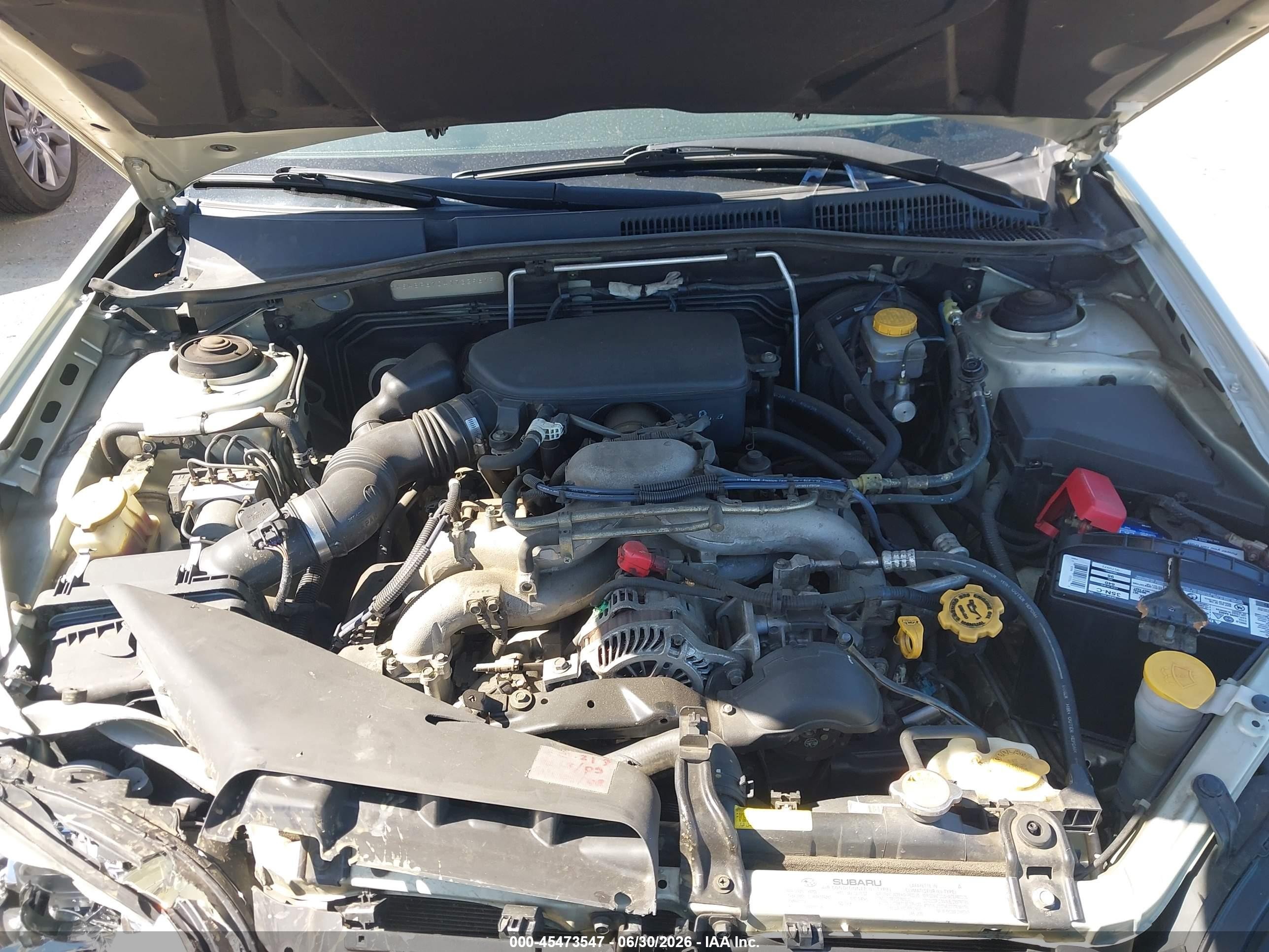 2007 Subaru Outback 2.5i Basic Beige vin: 4S4BP61C477329619