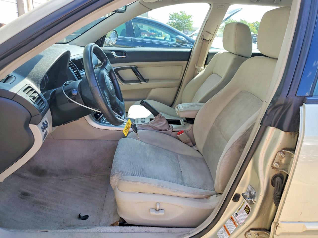 2007 Subaru Outback Outback 2.5i Beige vin: 4S4BP61C477337820