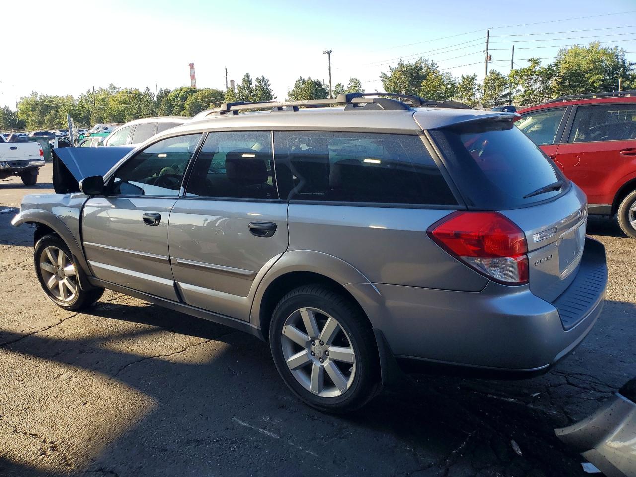 2009 Subaru Outback 2.5i Silver vin: 4S4BP61C497331132