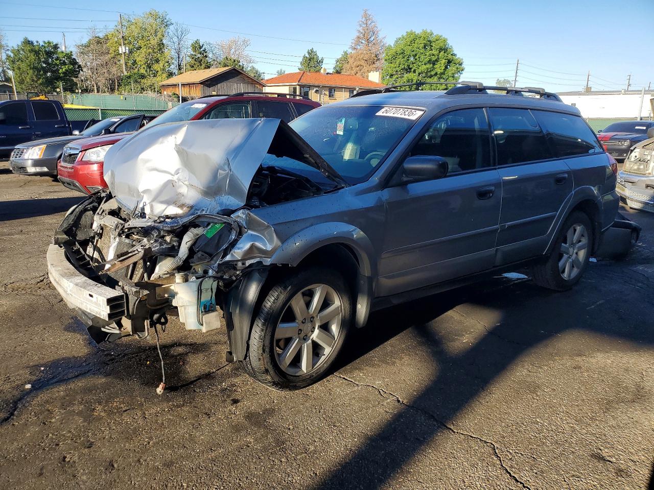 2009 Subaru Outback 2.5i Silver vin: 4S4BP61C497331132