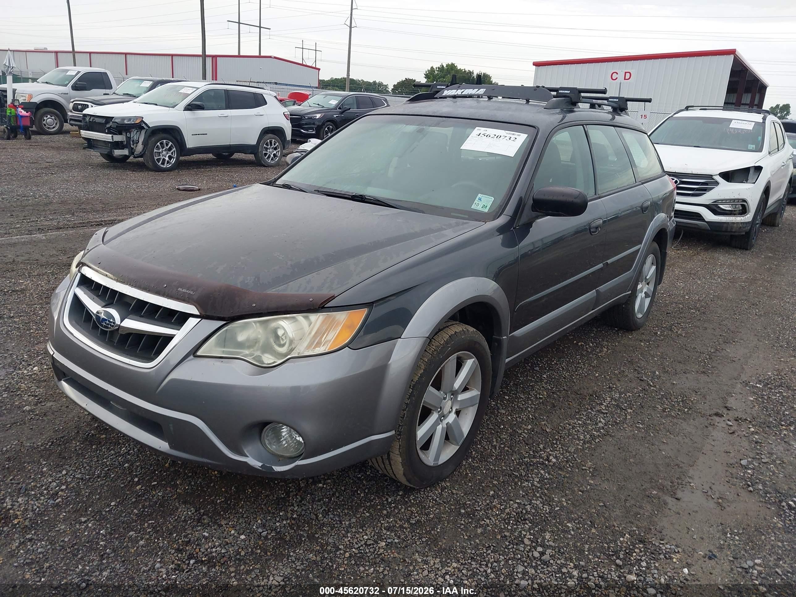 2009 Subaru Outback 2.5i Gray vin: 4S4BP61C497342762