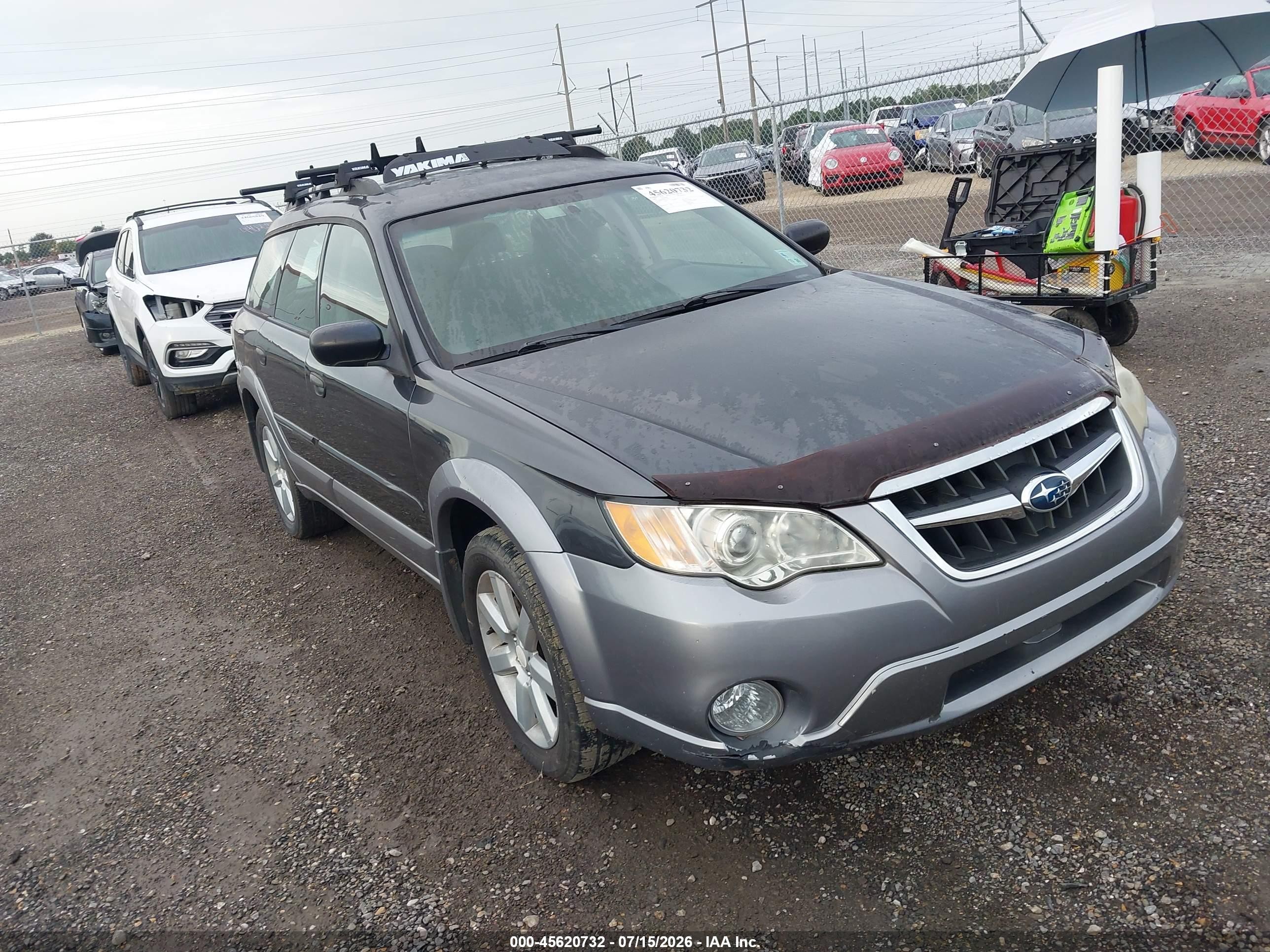 2009 Subaru Outback 2.5i Gray vin: 4S4BP61C497342762