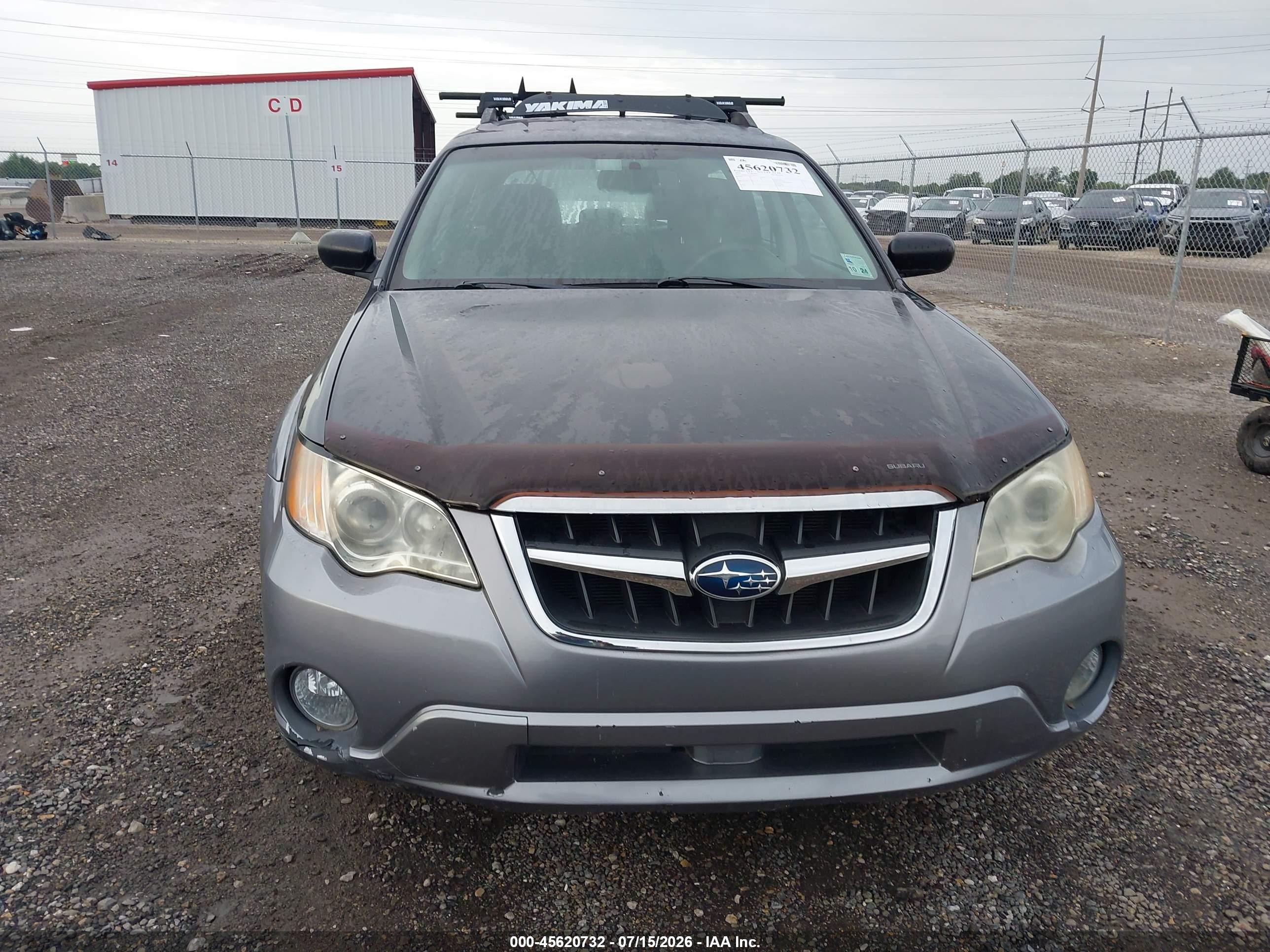 2009 Subaru Outback 2.5i Gray vin: 4S4BP61C497342762