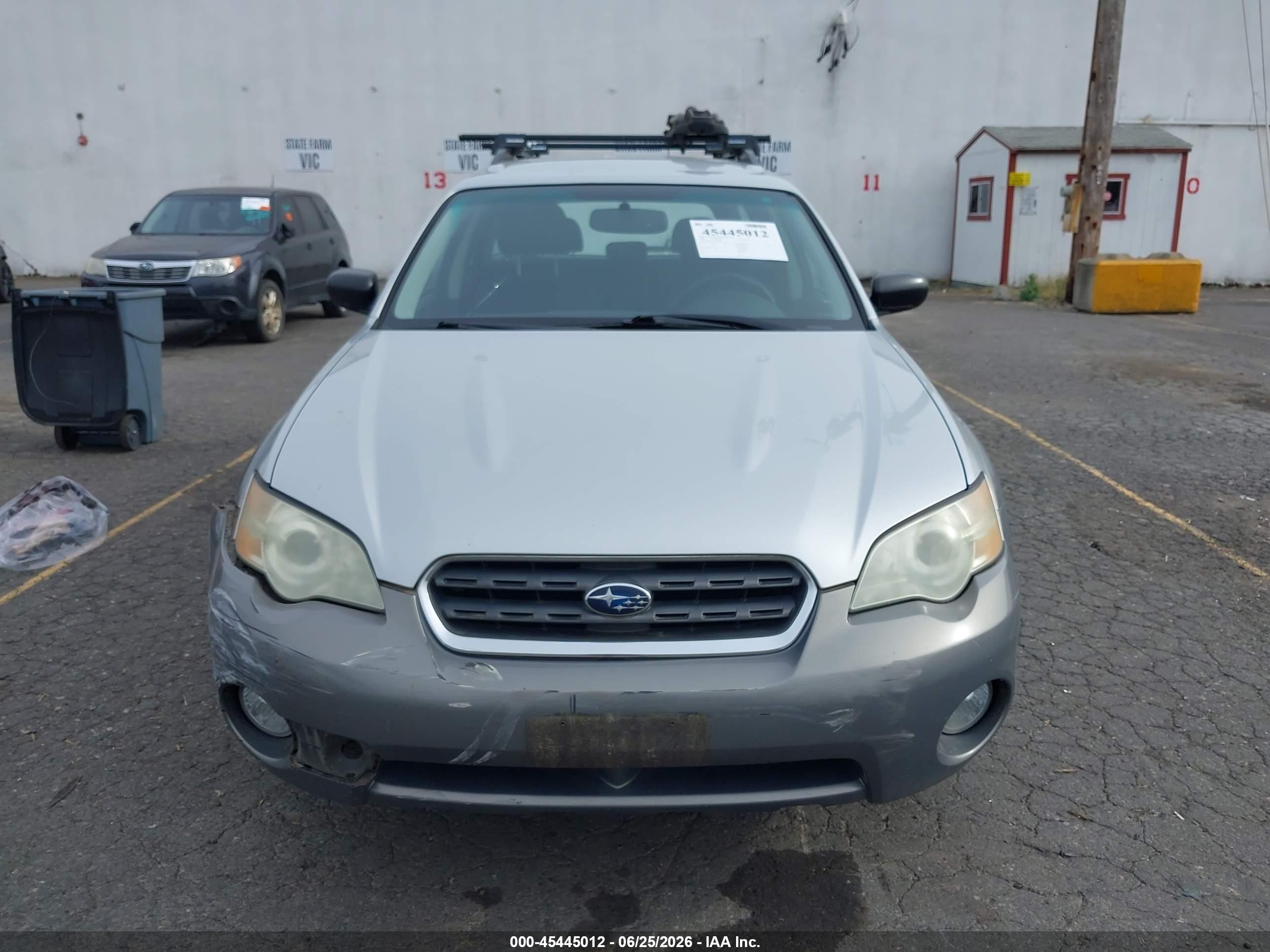 2006 Subaru Outback 2.5i Silver vin: 4S4BP61C566326801