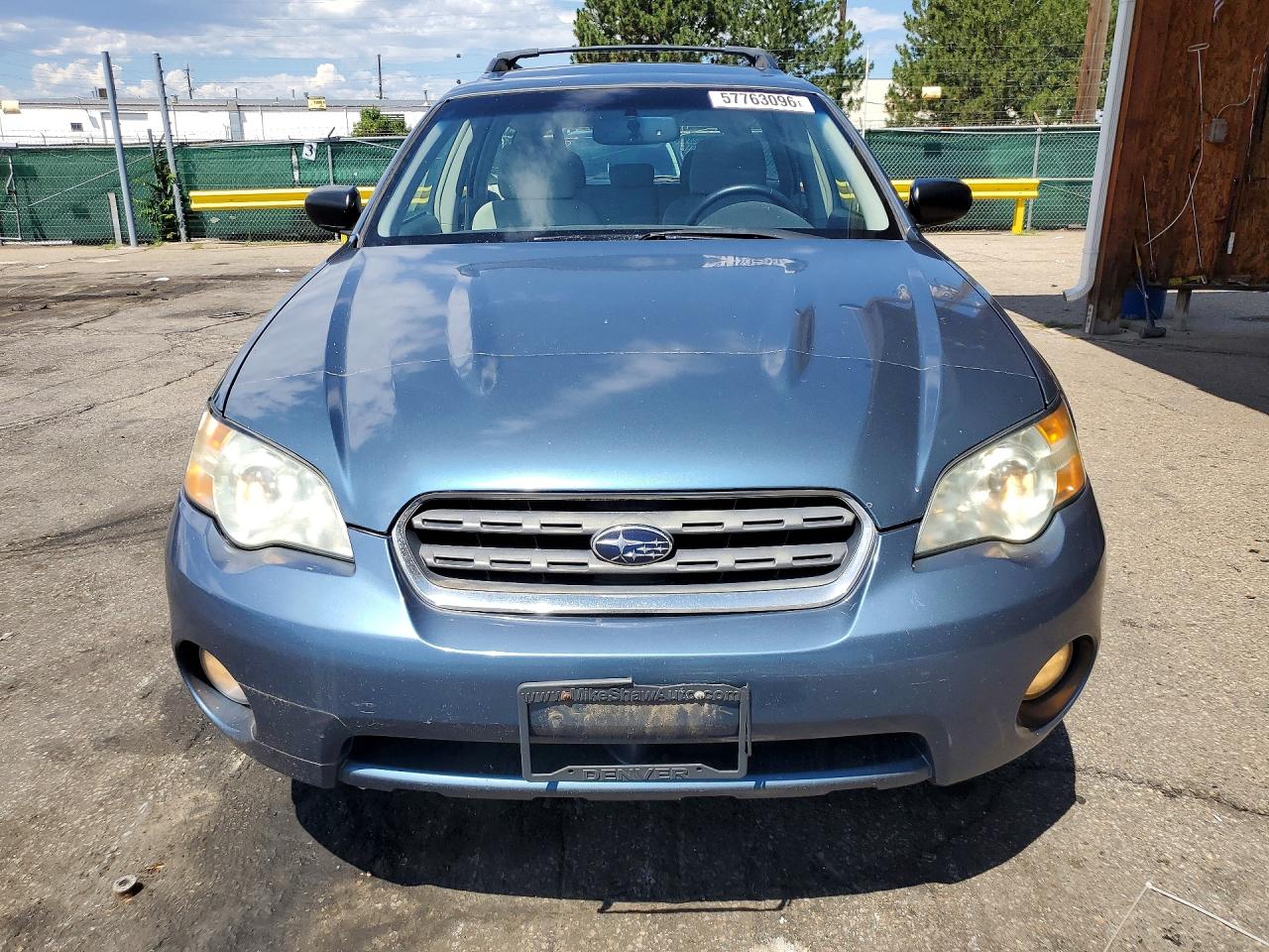 2006 Subaru Legacy Outback 2.5i Синий vin: 4S4BP61C566343064