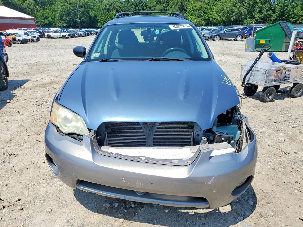 2006 Subaru Legacy Outback 2.5i Синий vin: 4S4BP61C566362357
