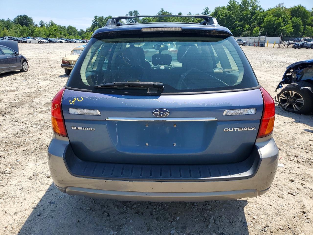 2006 Subaru Legacy Outback 2.5i Синий vin: 4S4BP61C566362357