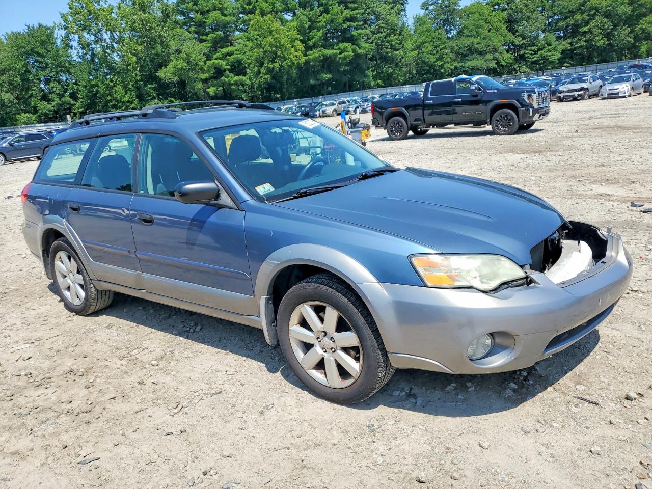 2006 Subaru Legacy Outback 2.5i Синий vin: 4S4BP61C566362357