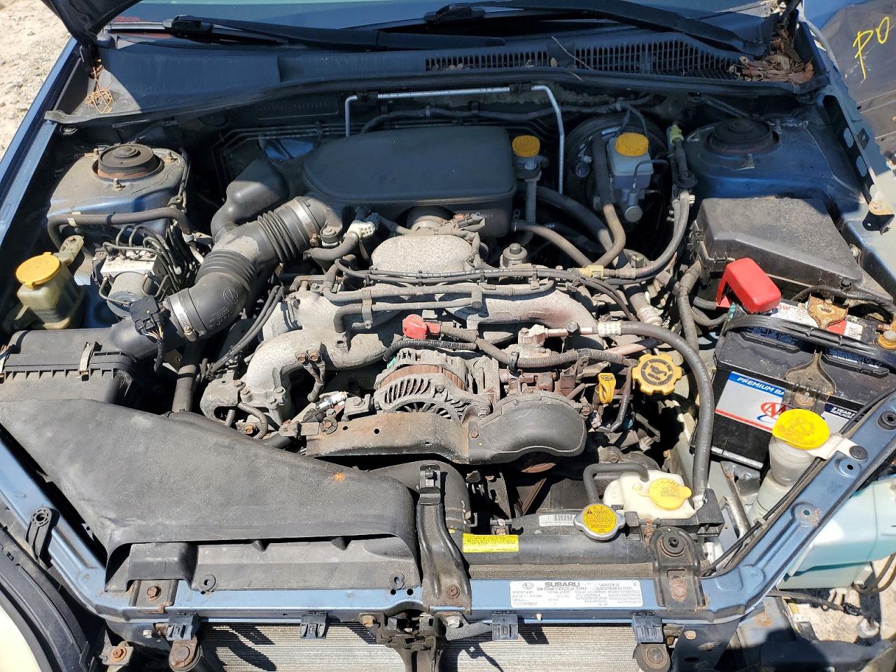 2006 Subaru Legacy Outback 2.5i Синий vin: 4S4BP61C566362357