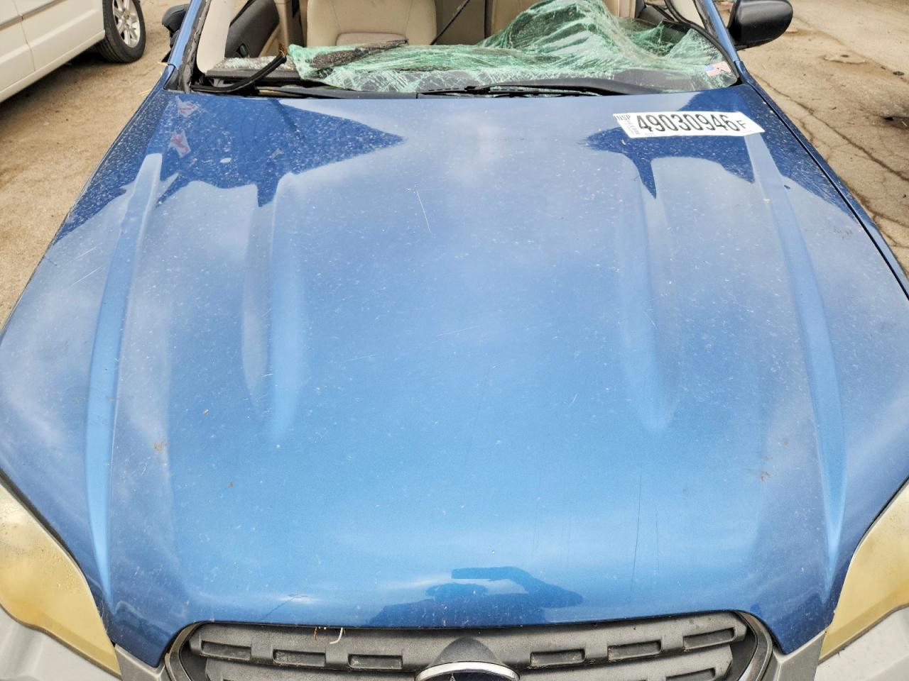2007 Subaru Outback Outback 2.5i Blue vin: 4S4BP61C576335421
