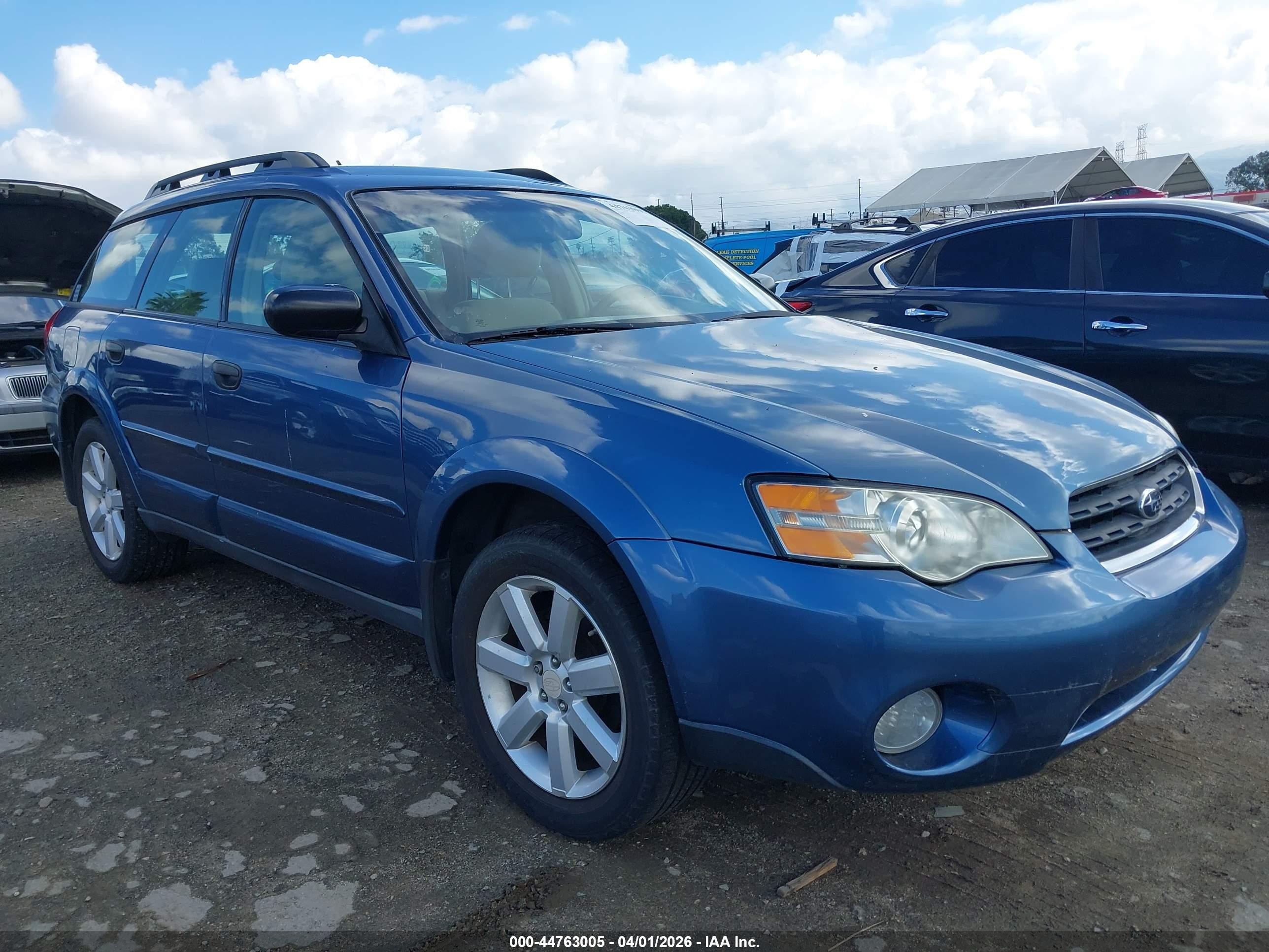 2007 Subaru Legacy 2.5i/2.5i Basic Blue vin: 4S4BP61C576343289