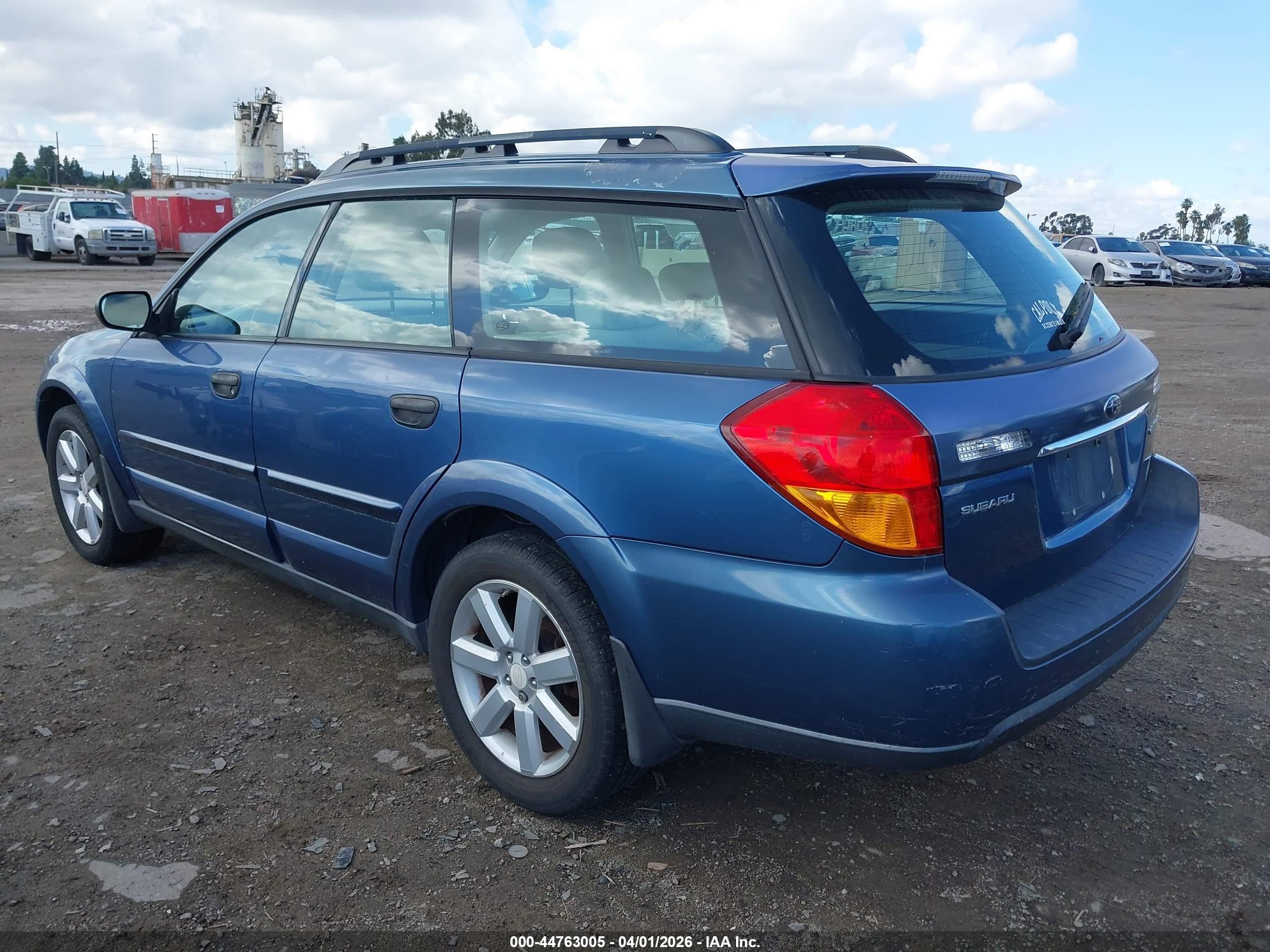 2007 Subaru Legacy 2.5i/2.5i Basic Blue vin: 4S4BP61C576343289