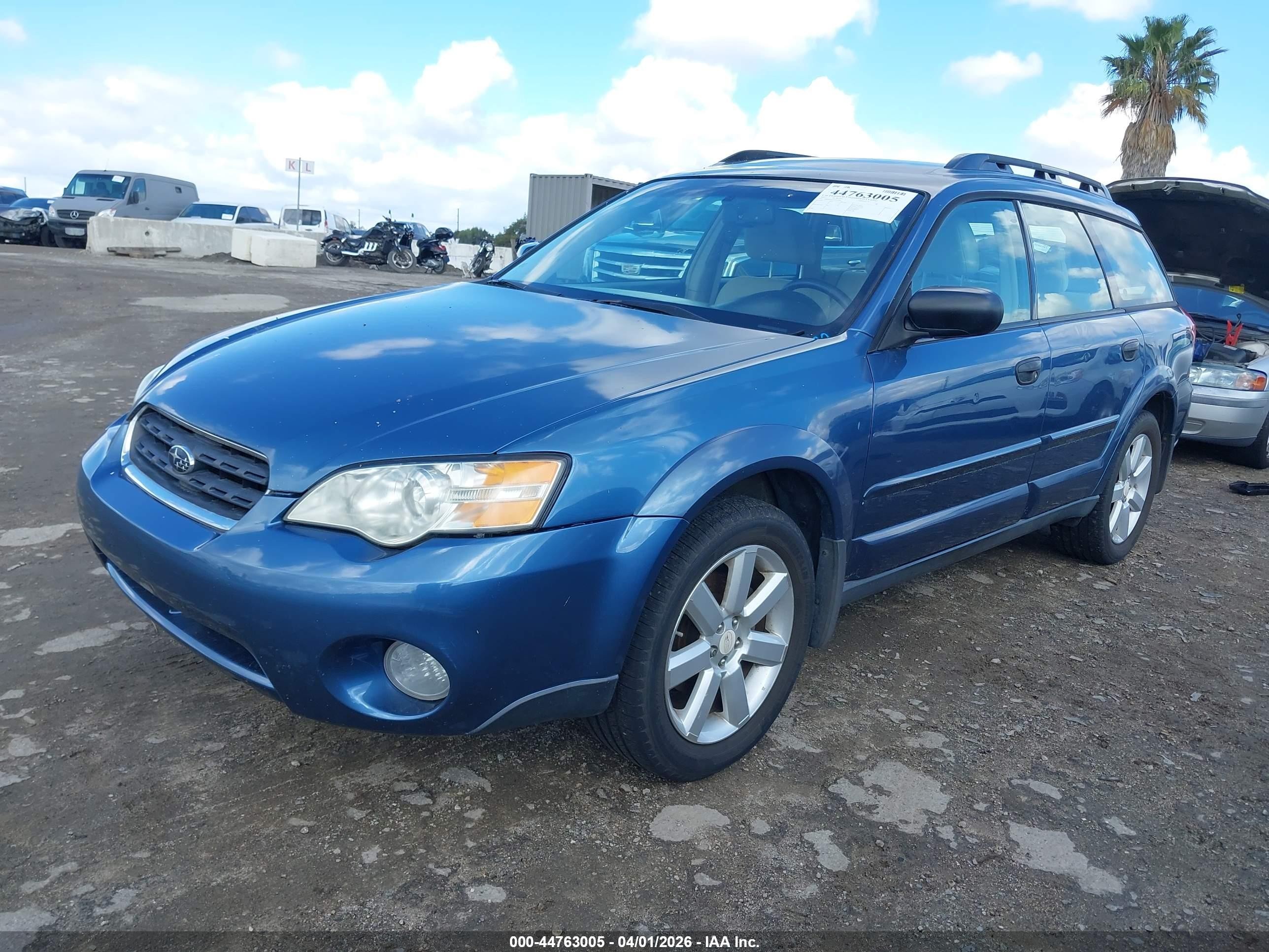 2007 Subaru Legacy 2.5i/2.5i Basic Blue vin: 4S4BP61C576343289