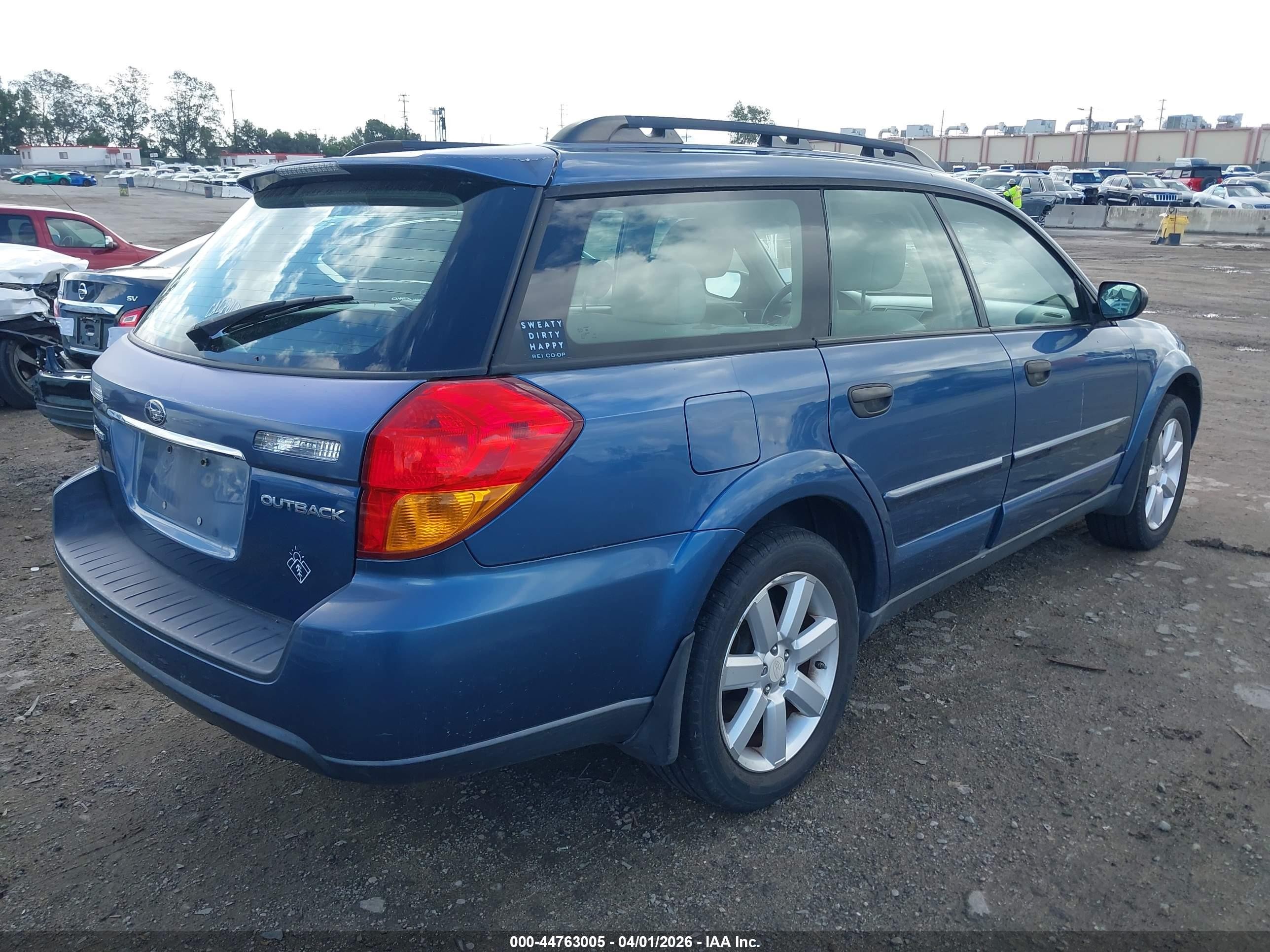 2007 Subaru Legacy 2.5i/2.5i Basic Blue vin: 4S4BP61C576343289