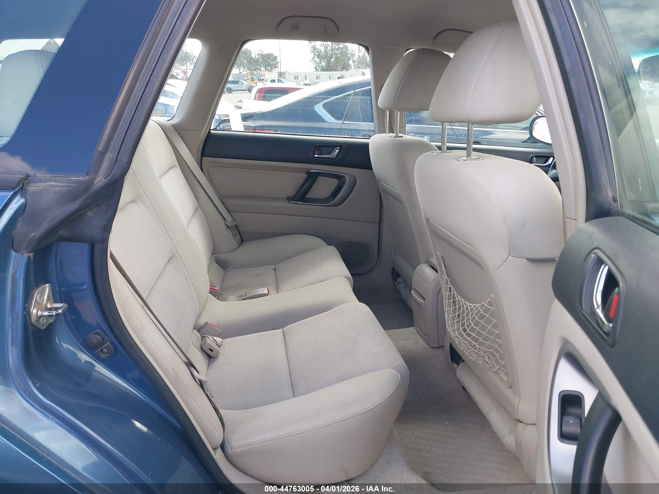 2007 Subaru Legacy 2.5i/2.5i Basic Blue vin: 4S4BP61C576343289