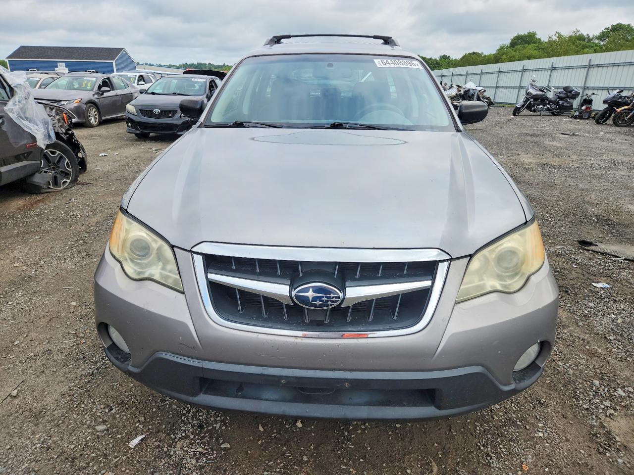 2008 Subaru Outback 2.5i Silver vin: 4S4BP61C587306271