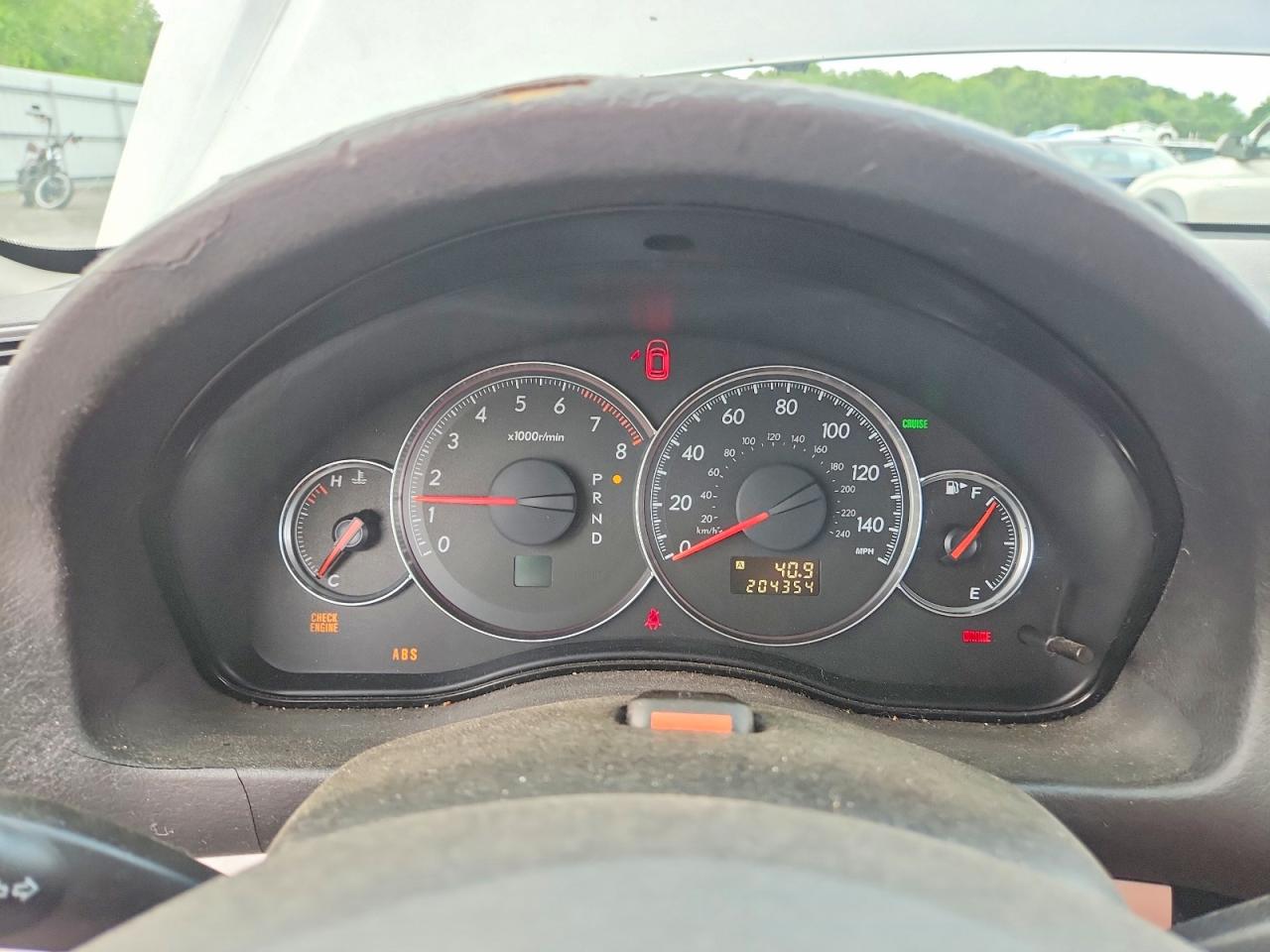 2008 Subaru Outback 2.5i Silver vin: 4S4BP61C587306271
