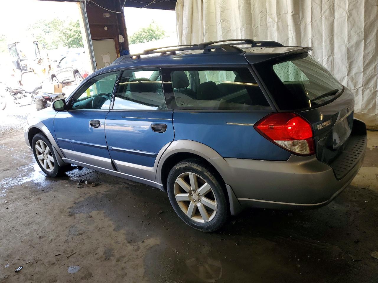 2008 Subaru Outback 2.5i Blue vin: 4S4BP61C587314676