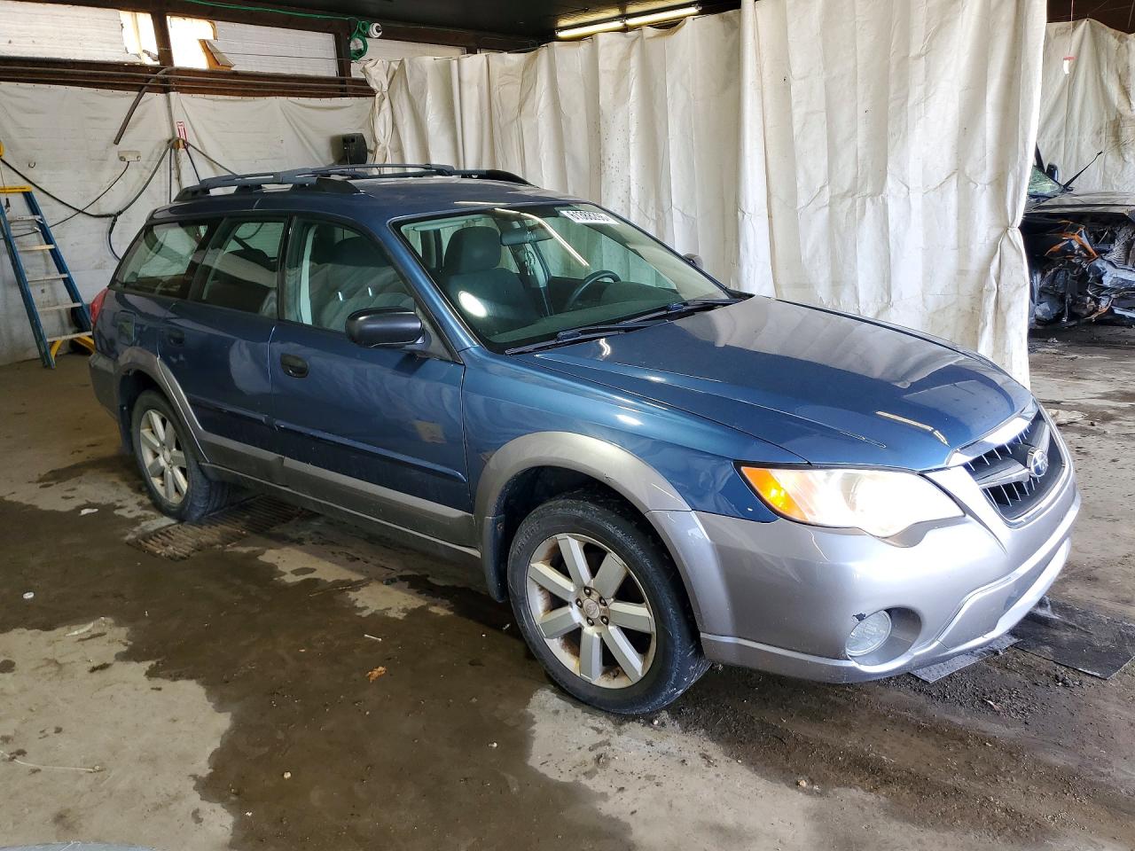 2008 Subaru Outback 2.5i Blue vin: 4S4BP61C587314676