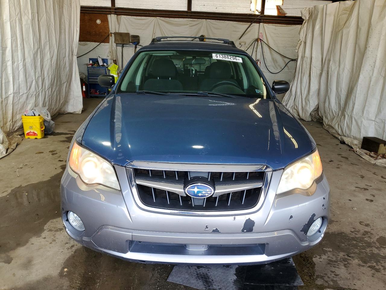 2008 Subaru Outback 2.5i Blue vin: 4S4BP61C587314676