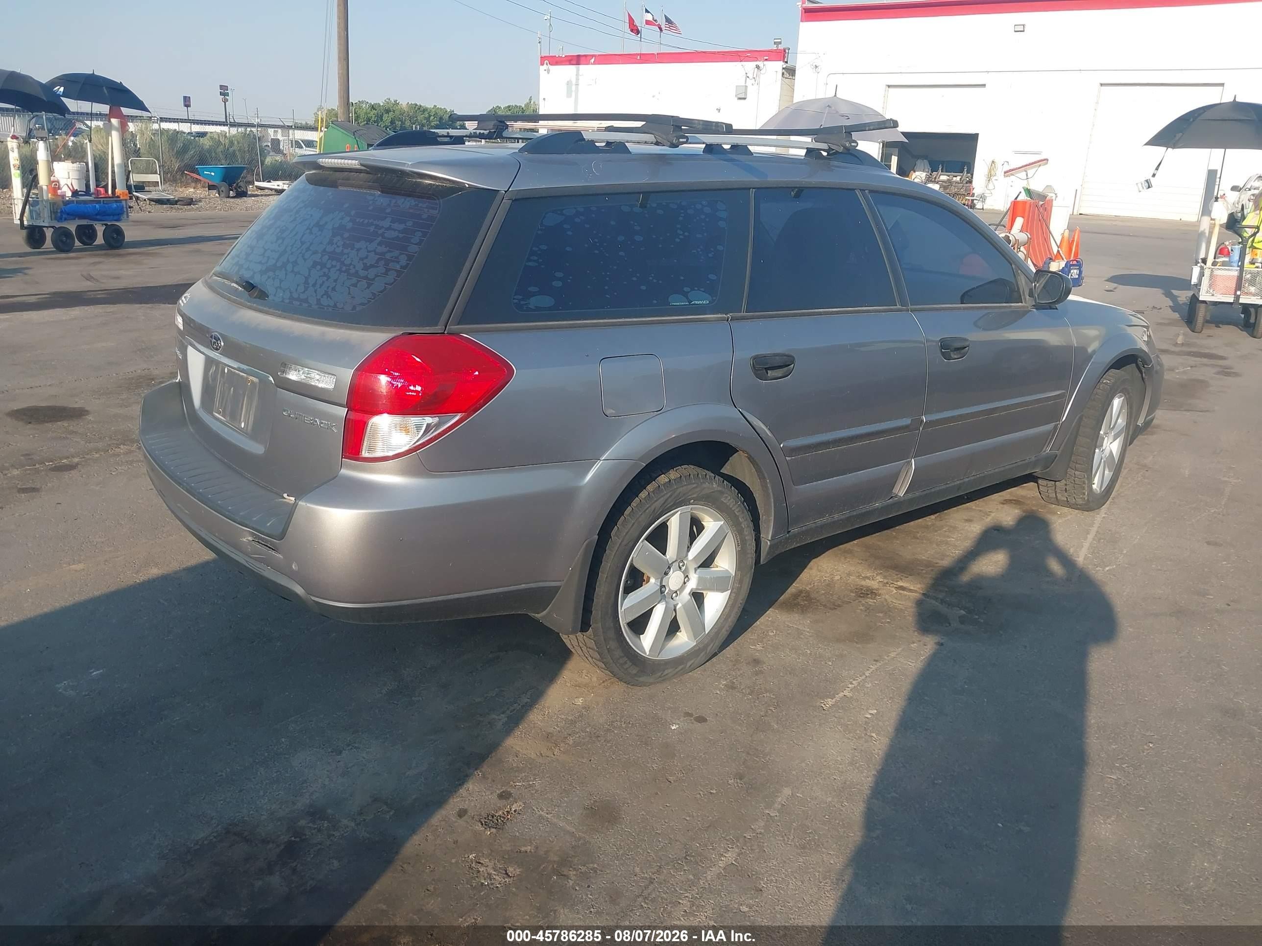 2008 Subaru Outback 2.5i/2.5i L.l. Bean Edition Серебряный vin: 4S4BP61C587360198