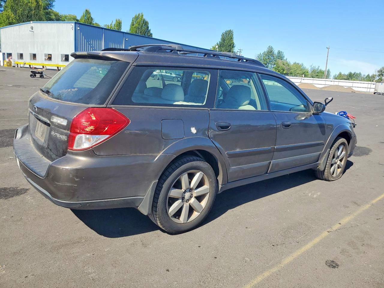 2008 Subaru Outback 2.5i Серый vin: 4S4BP61C587363506